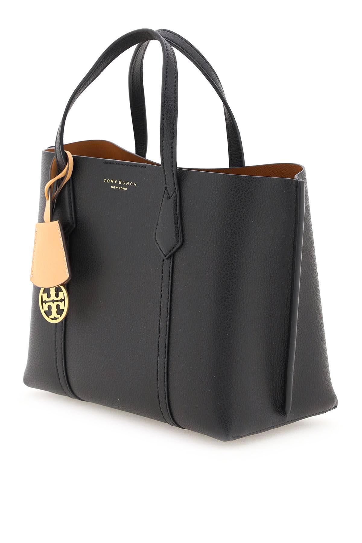 Tory Burch Small Perry Shopping Bag in Black | Lyst