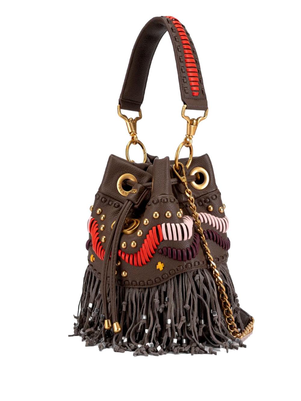 LA CARRIE ハンドバッグ Leather crossbody bag La carrie Black in Leather - 52145603