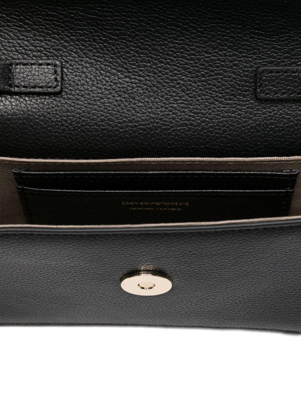 Emporio Armani Leather Mini Bag in Black | Lyst Canada