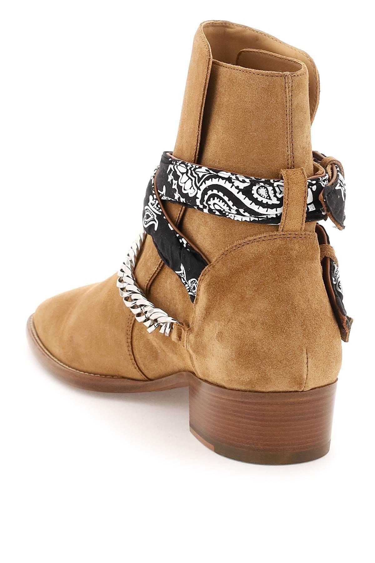 Amiri bandana boots online