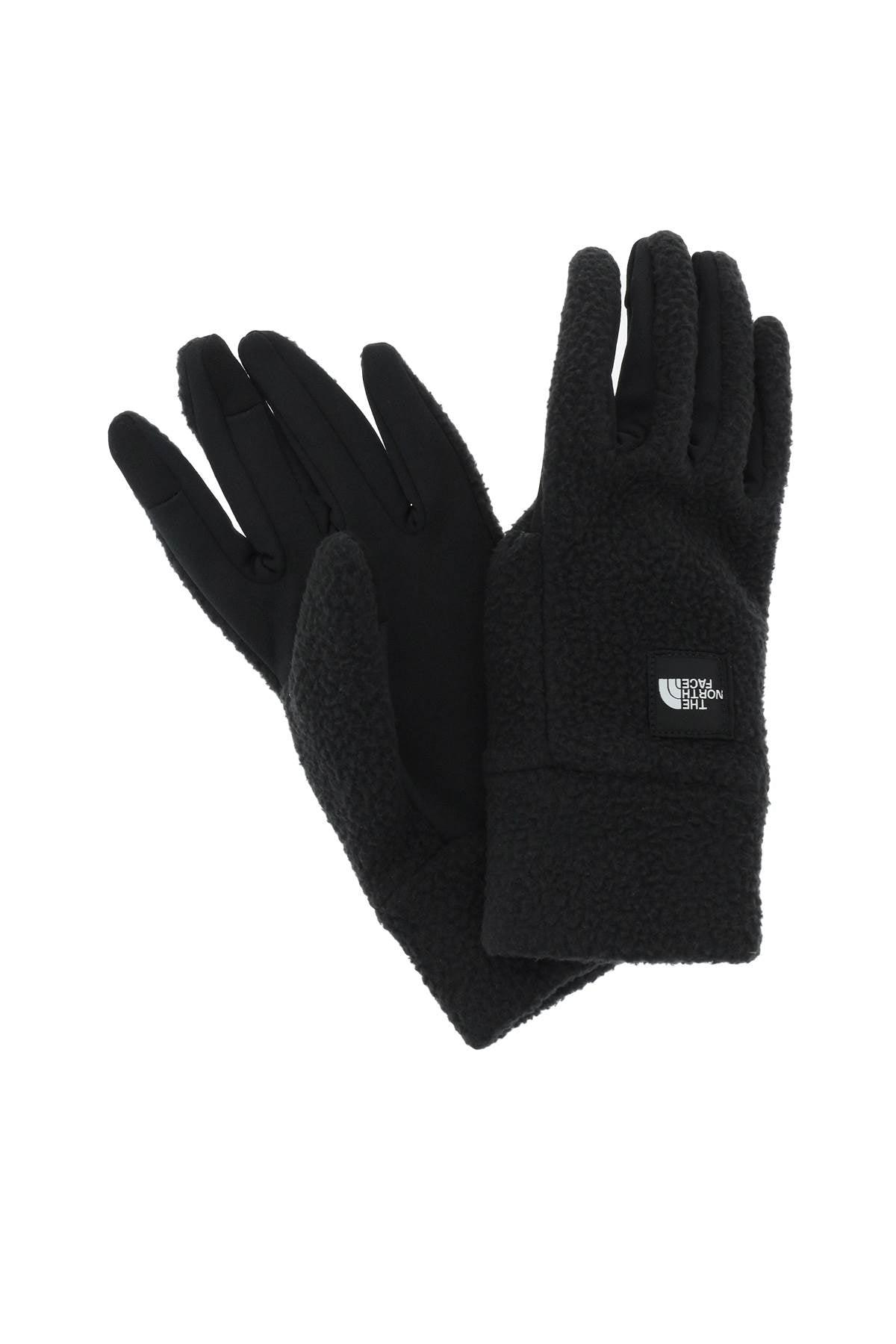 North Face Fleeski Gloves in Black | Lyst