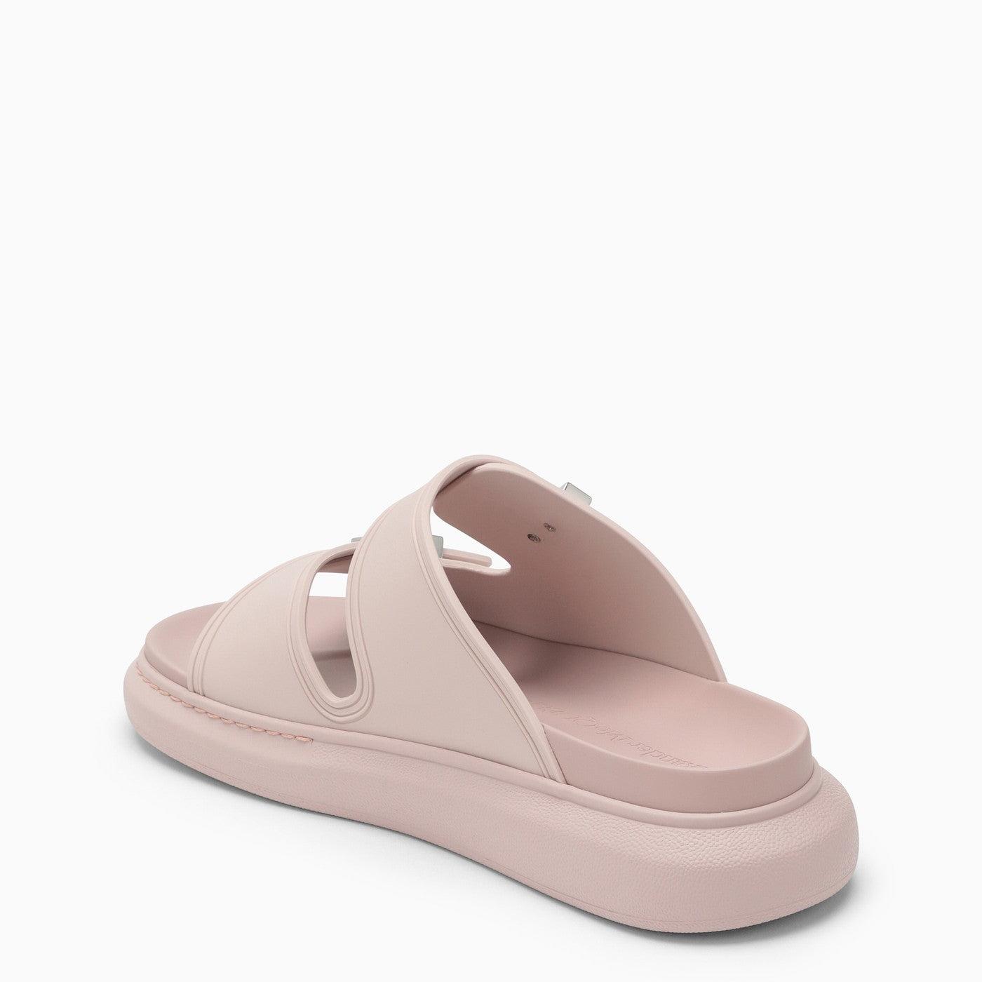 Alexander McQueen Tea Rose Hybrid Sandals in Pink | Lyst