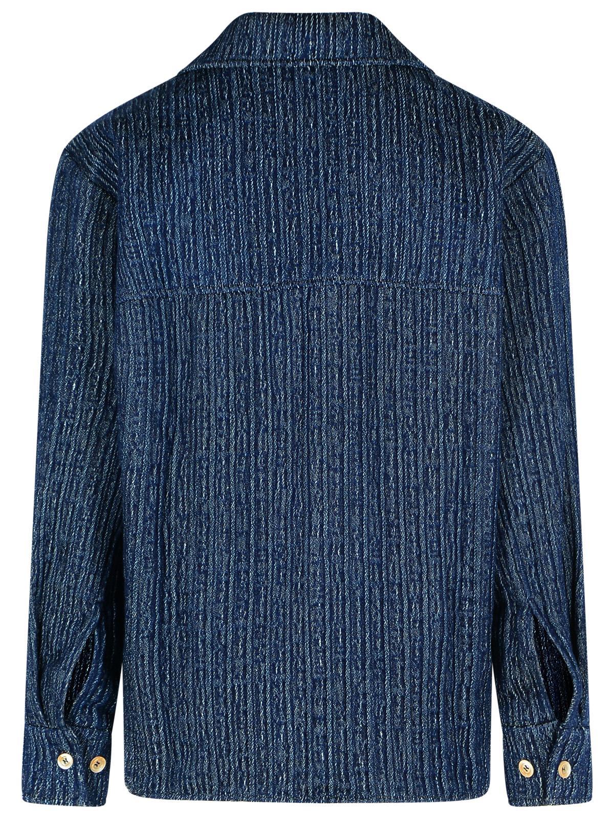 Séfr 'Wes' Cotton Shirt in Blue for Men | Lyst