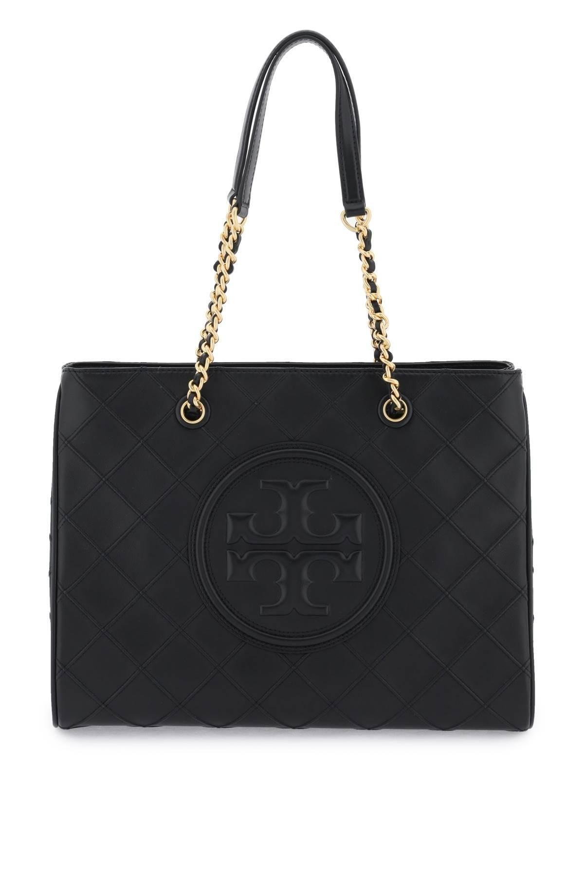 Fleming Tote Bag/ブラック/トートバッグ/トリーバーチ Tory Burch Fleming Triple Compartment Tote, Black | Costco