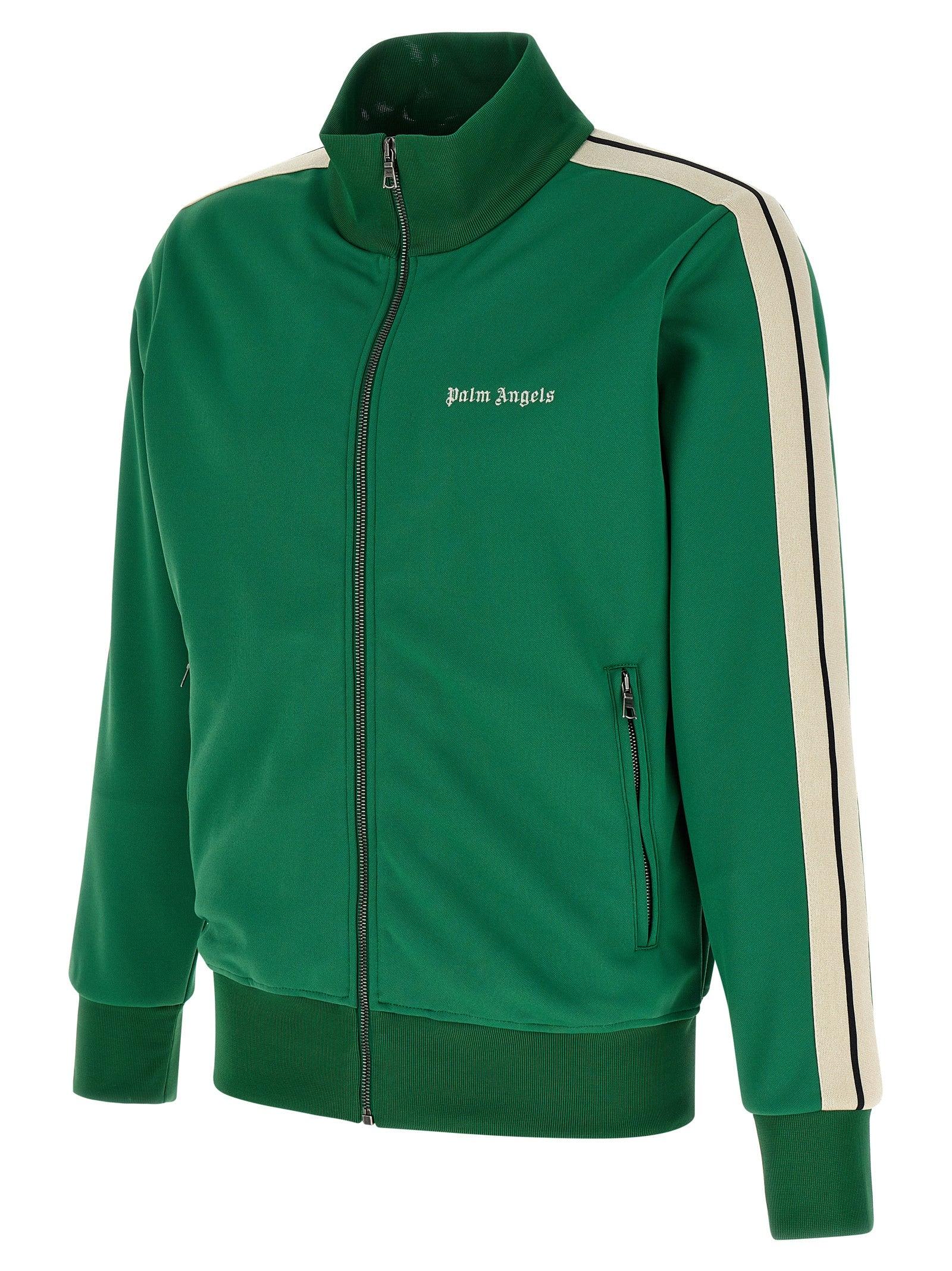 スウェット・トレーナー PALM ANGELS 'Classic Logo' sweatshirt Green palm-angels-Green-Classic-Logo