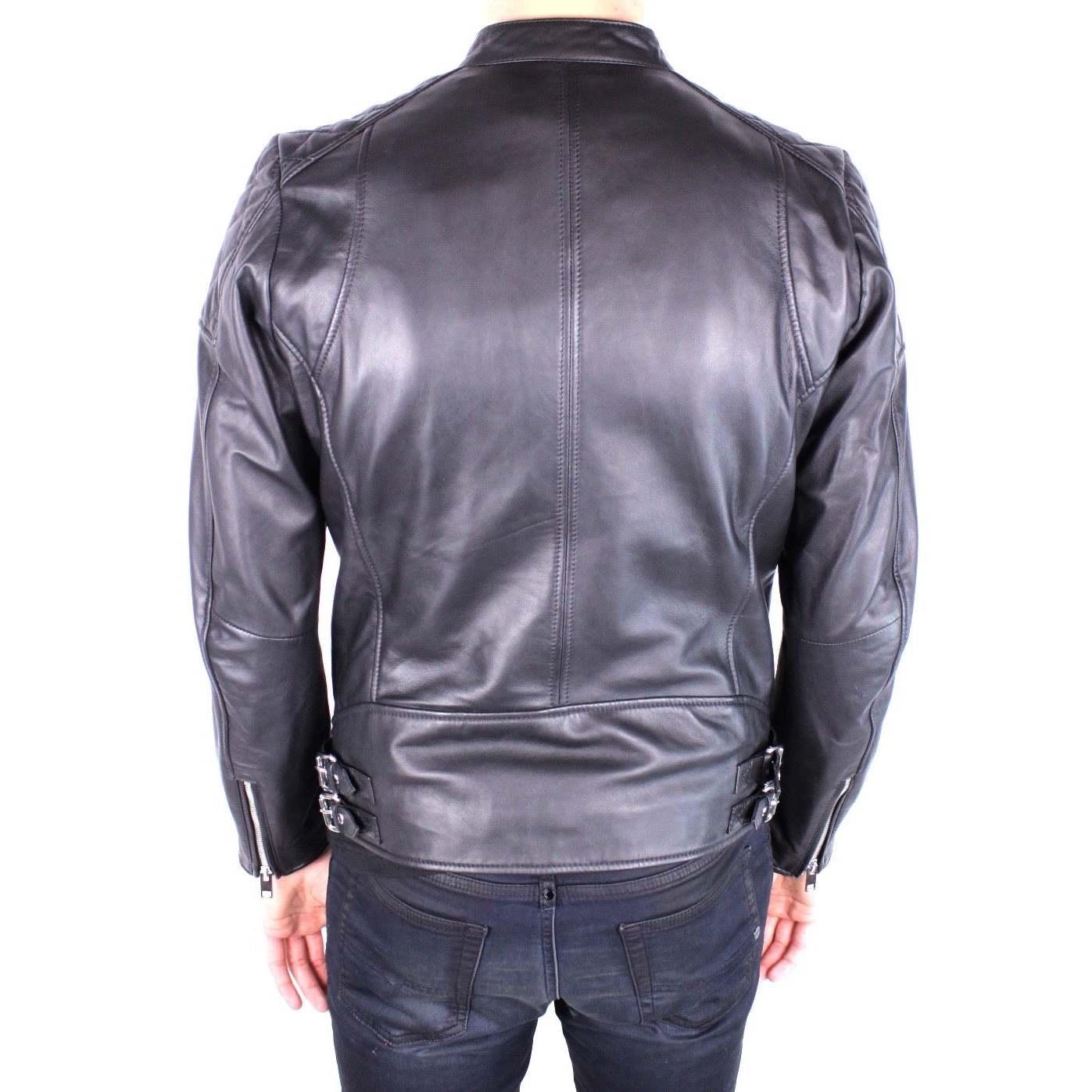 DIESEL L-marton 900 Leather Jacket for Men | Lyst