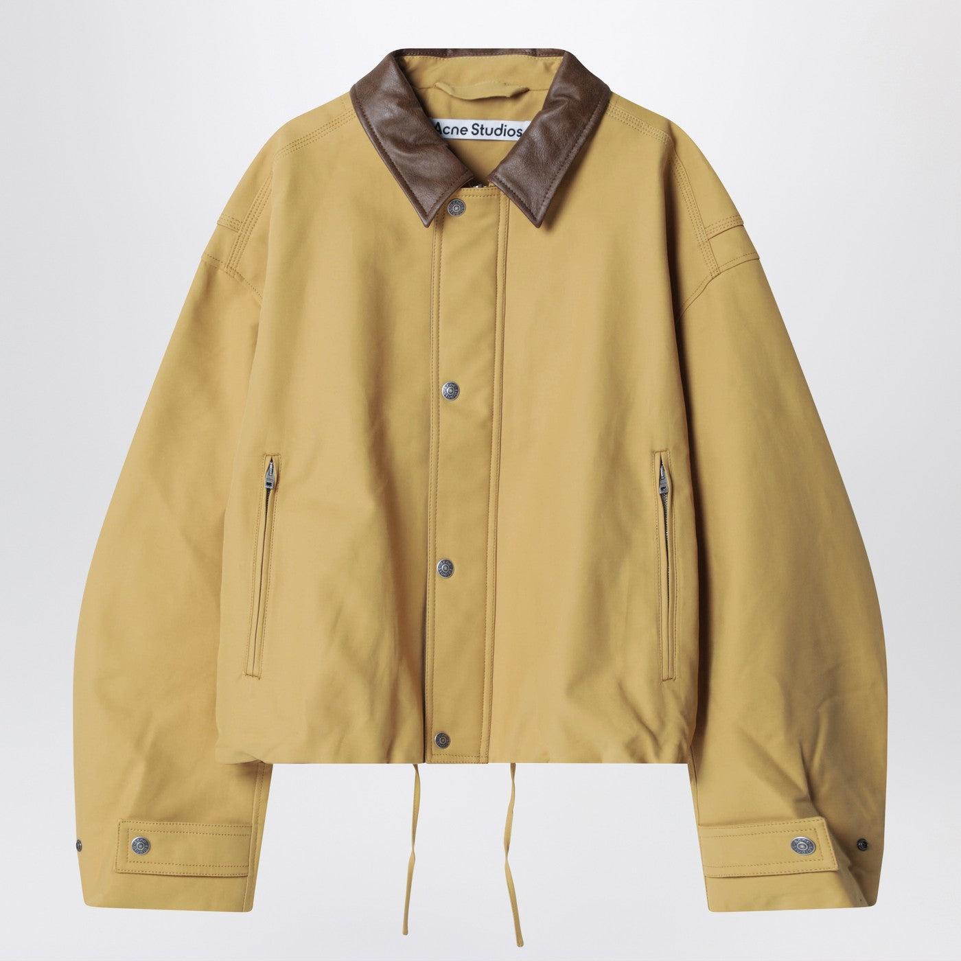 Acne Studios Twill Bomber Jacket Sand for Men | Lyst Canada