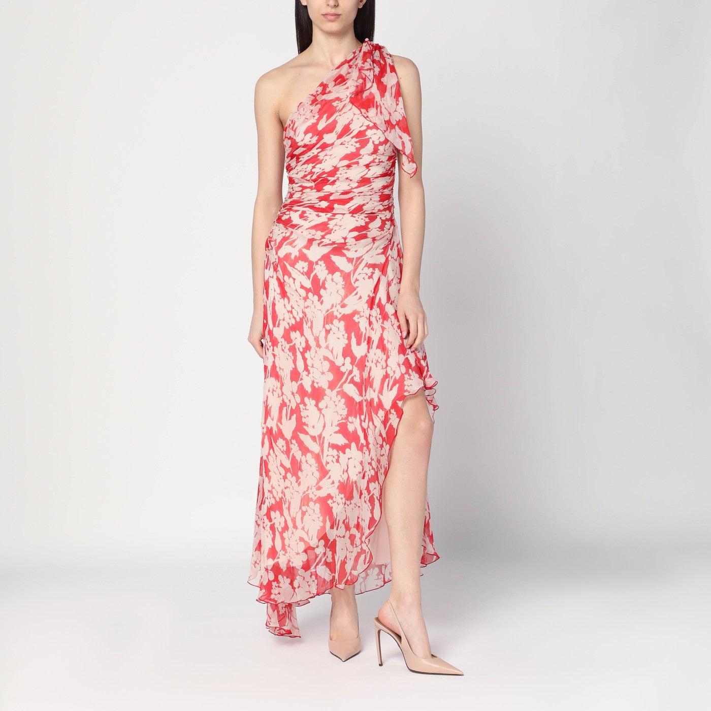 victoria beckham one shoulder draped midi dress Victoria Beckham Cap Sleeve Midi Dress In Cloud Blue - 10
