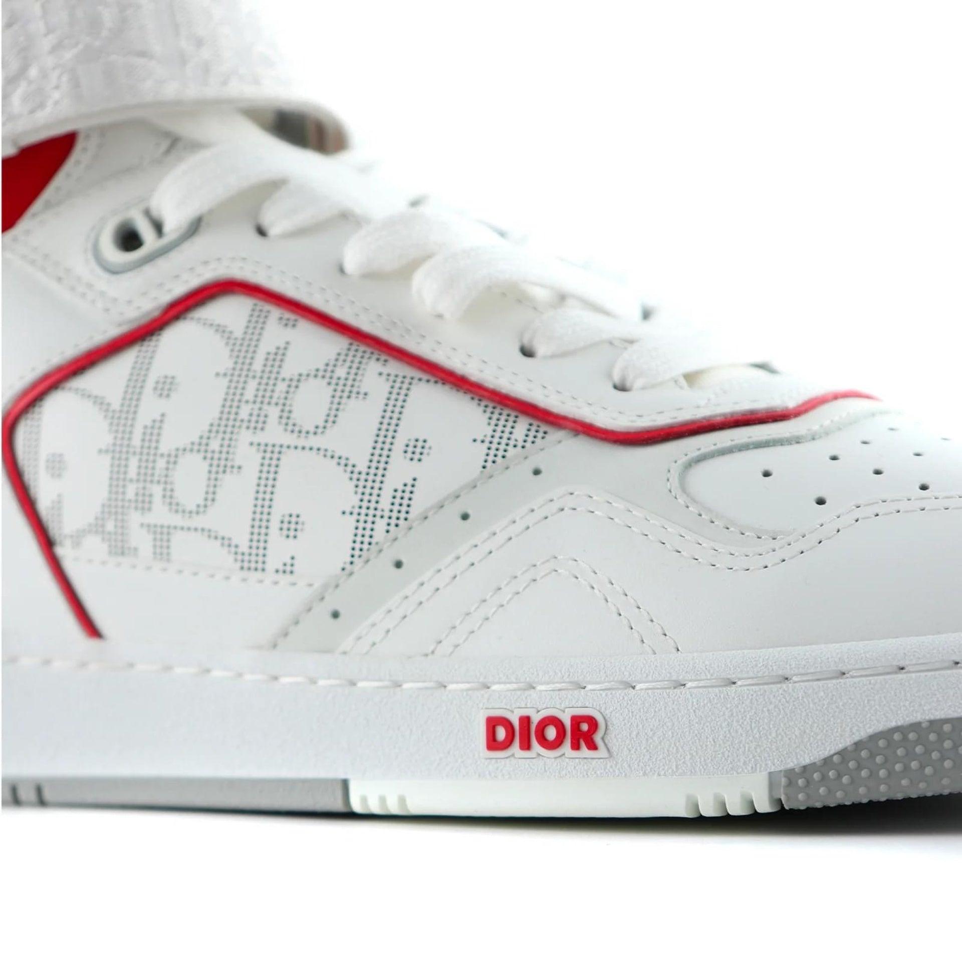 christian dior white high top sneakers