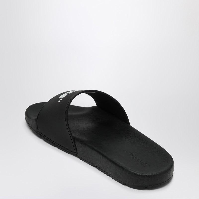 サンダル Off-White Slippers and Clogs Men Leather Black Off-White Slippers and Clogs Men Leather Black | B-Exit – B