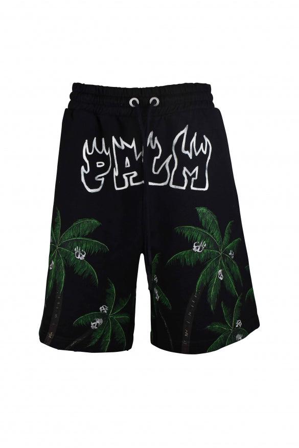 Pantaloncini Palm Angels Blu Navy – Logo Classico – Taglia 6 – 100% Cotone – Nuovi Con Etichette