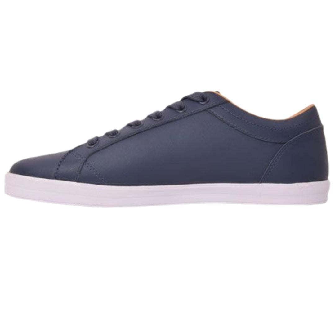 Fred Perry Baseline Leather B3058 738 Navy Blue Trainers for Men | Lyst