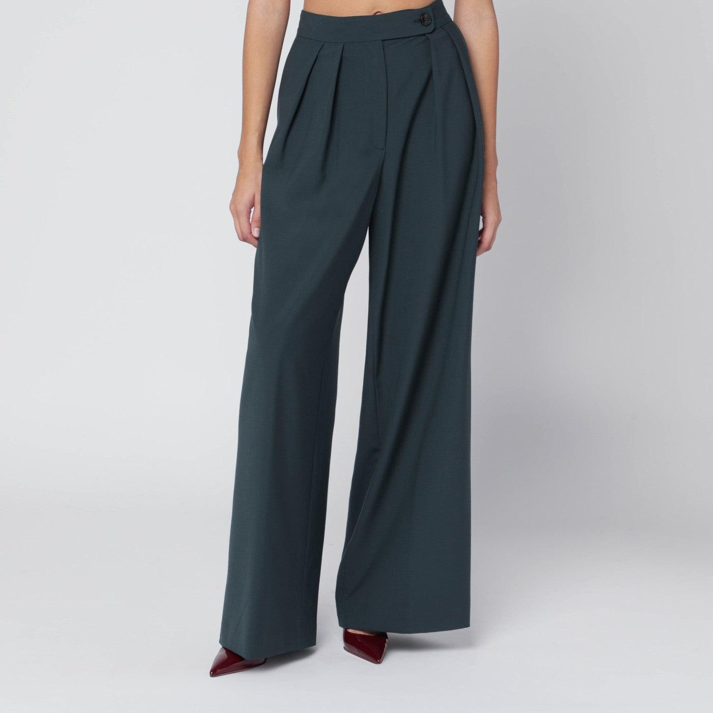 パンツ DRIES VAN NOTEN Verner Pant 17SS Dries Van Noten X Verner Panton Brown Cotton Wave Denim
