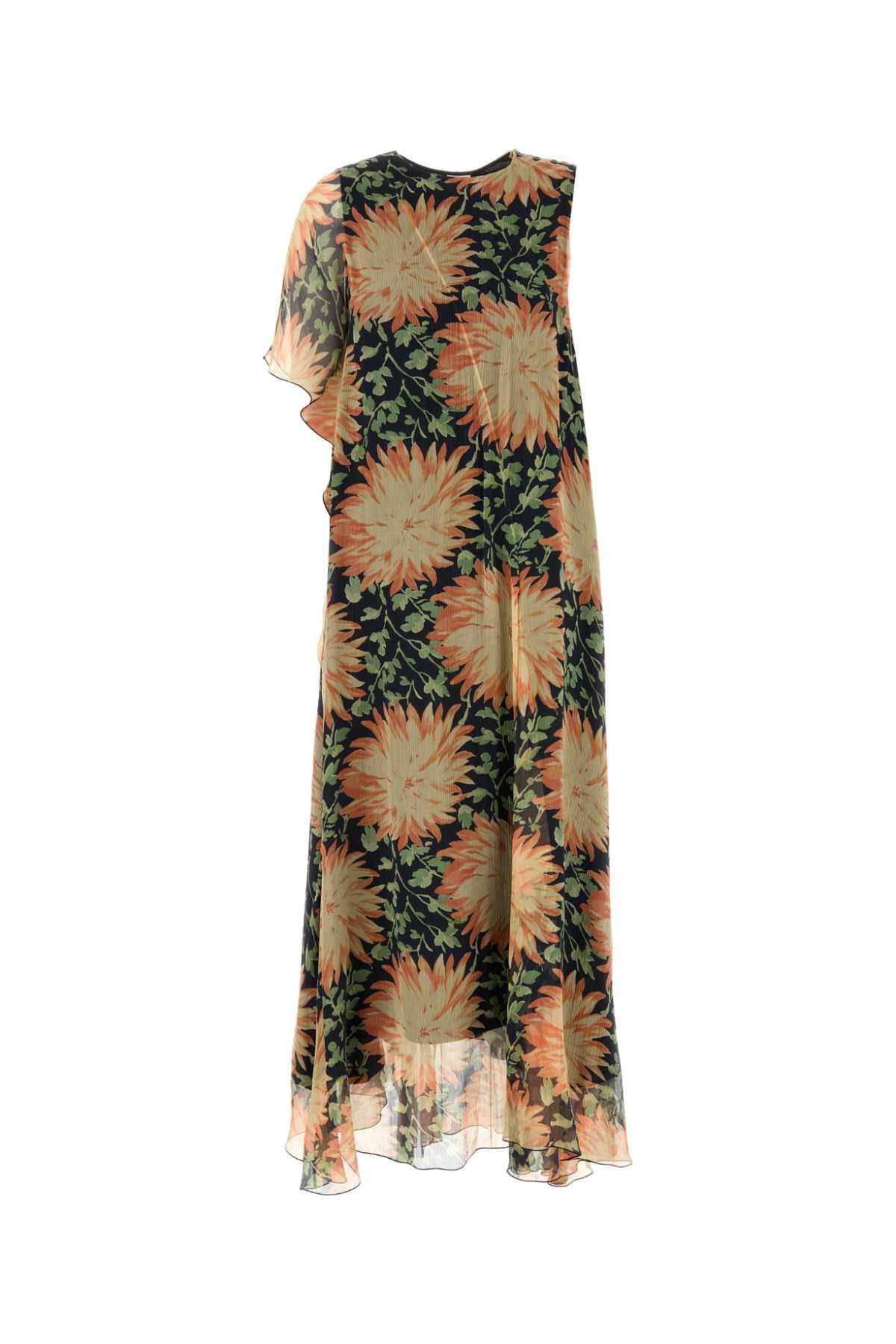 womens asymmetrical dresses Gray Stretch Cotton Tank Dress | LOEWE