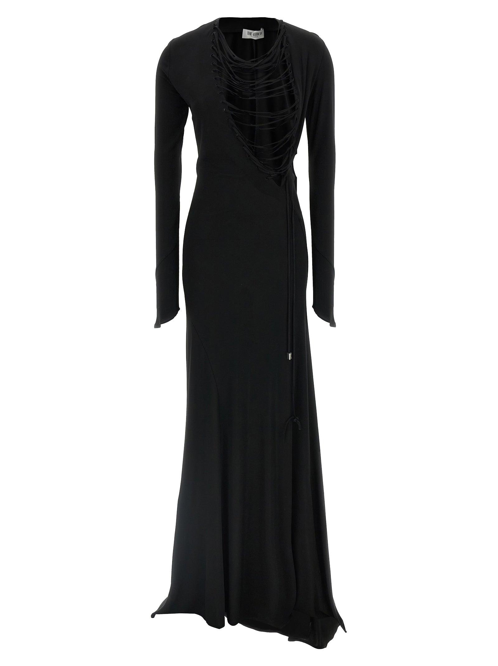 ワンピース THE ATTICO FW24 LONG DRESS JERSEY (248WCM174A014 100) The Attico dress