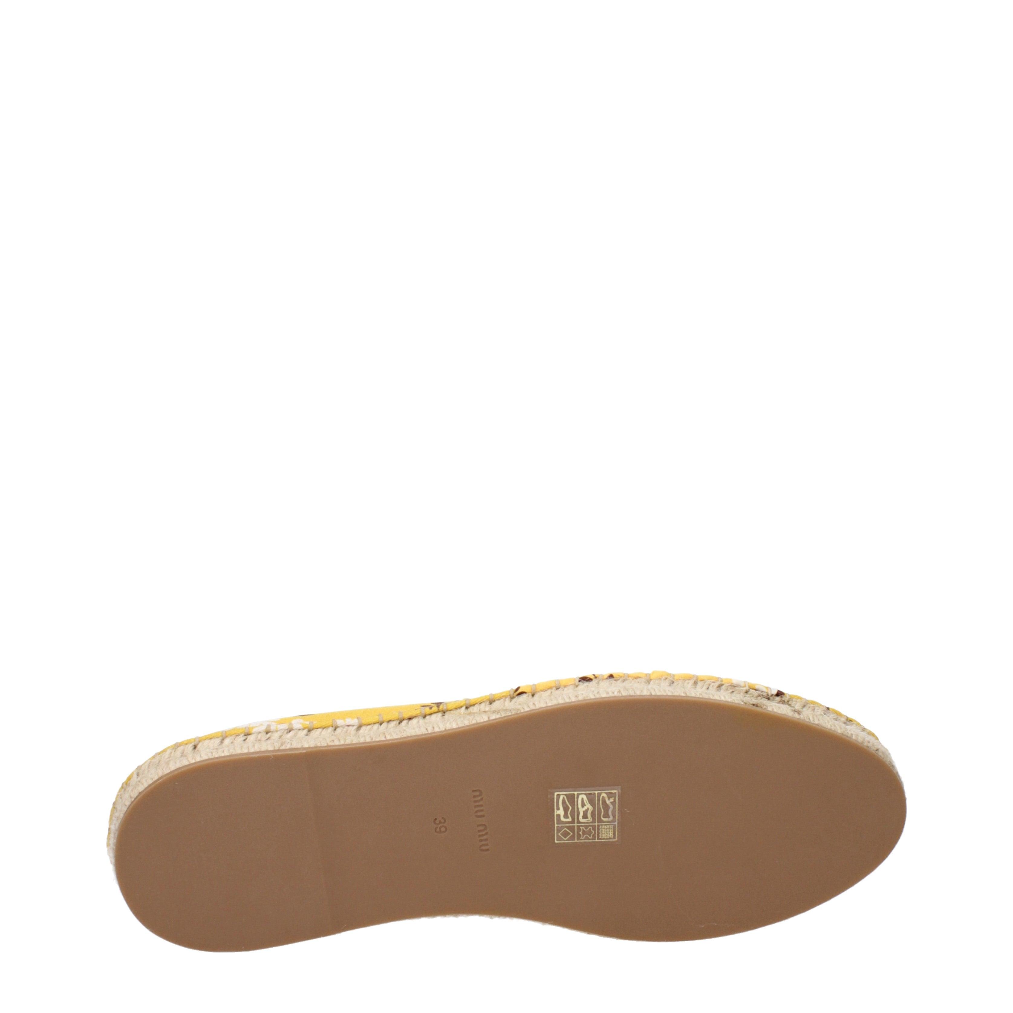 送料/関税込【MIUMIU】TERRY CLOTH ESPADRILLE Miu Miu Terrycloth Logo Espadrillas Miu Miu