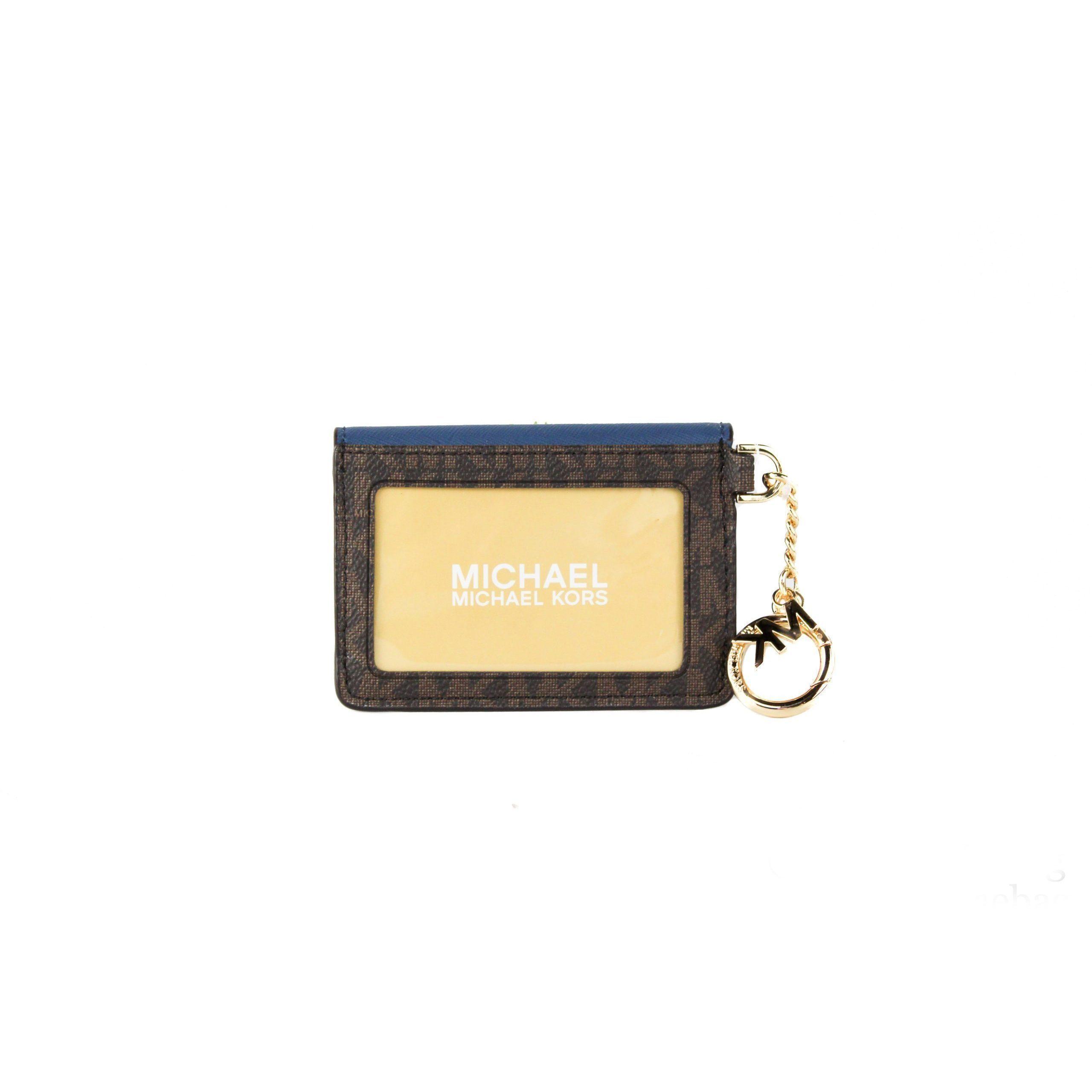 dark chambray michael kors wallet