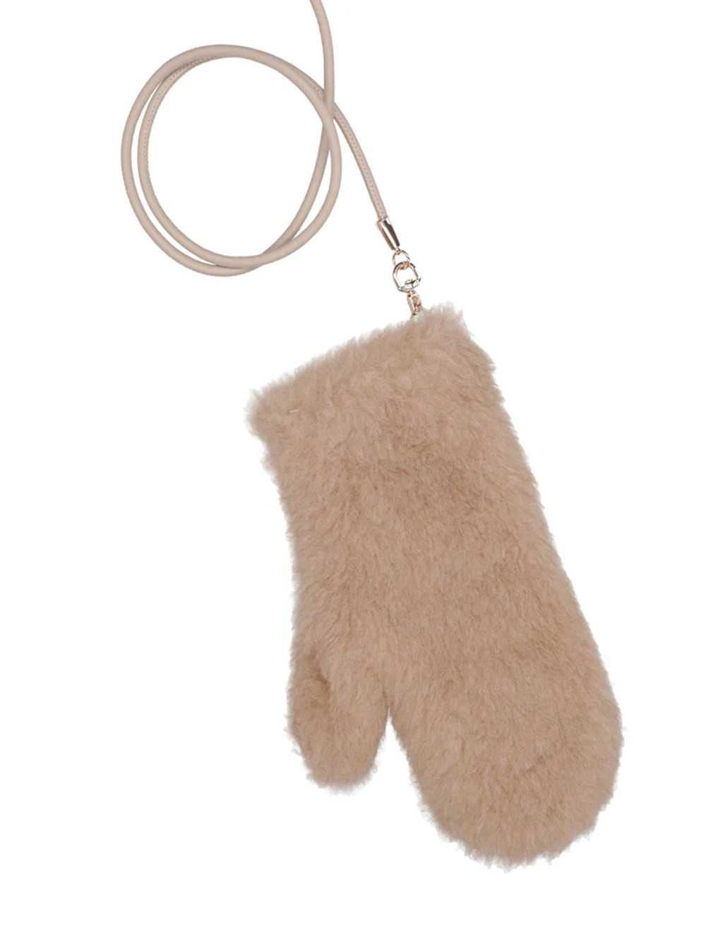 Max Mara Mxaombrato4 Gloves in White | Lyst