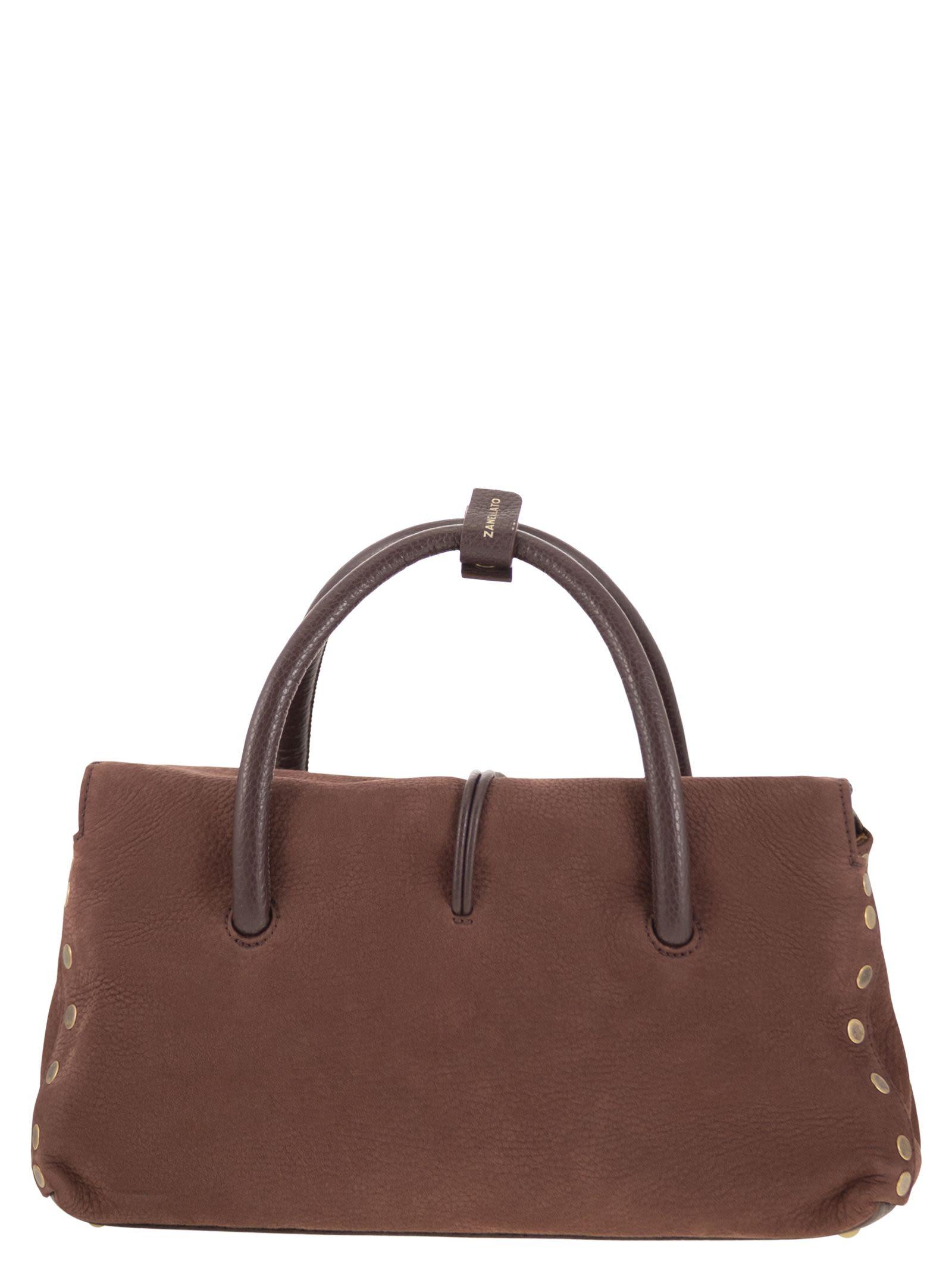 ZANELLATO DOTTA JONES - Supersoft nubuck bag S