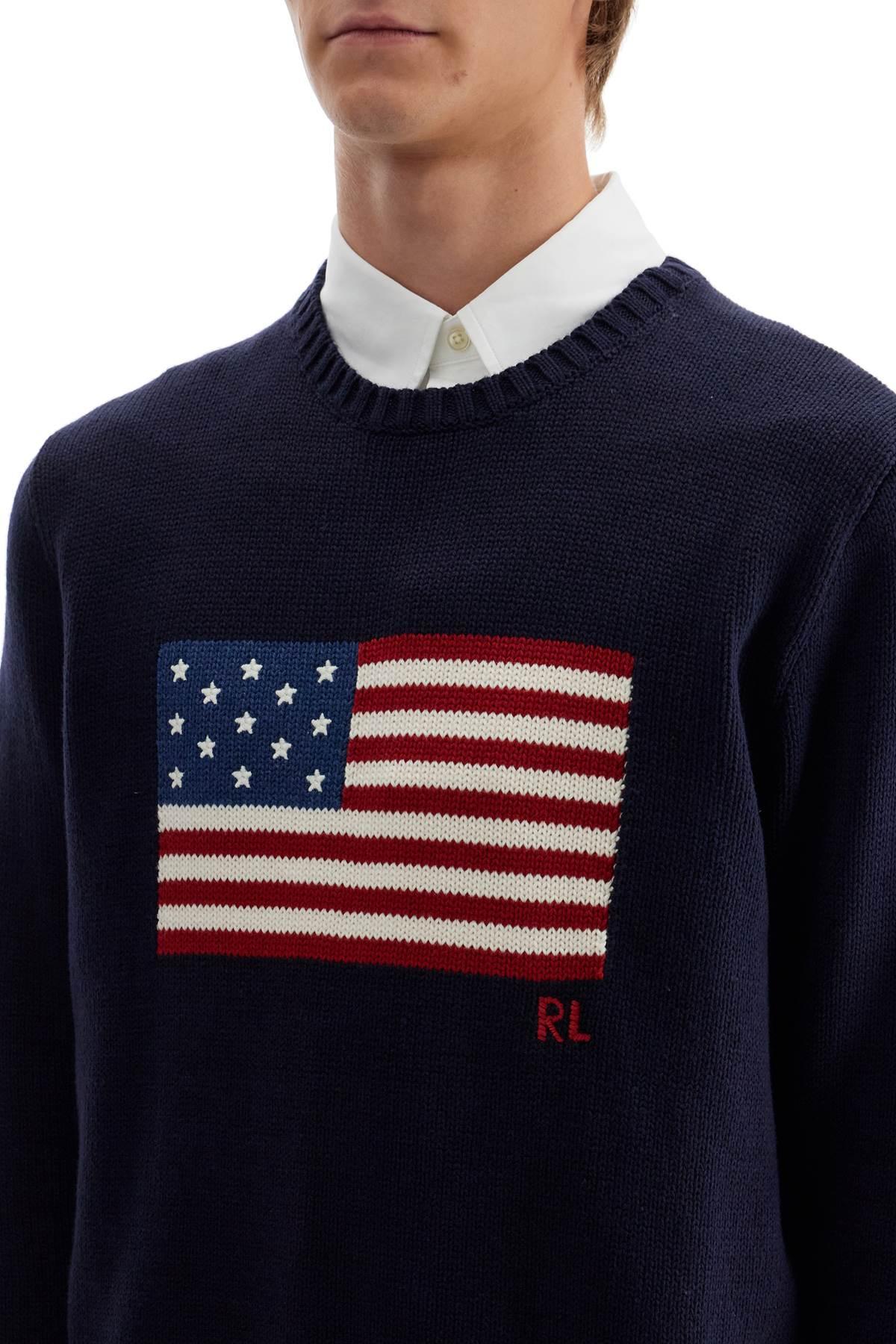 Suéter con bandera americana Polo Ralph Lauren de hombre de color Azul |  Lyst, image size:1200x1800