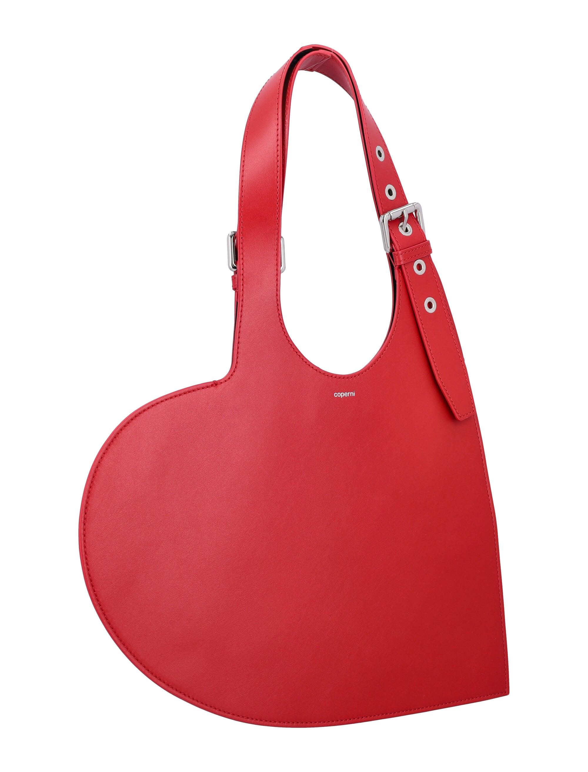 トートバッグ COPERNI Women Shoulder Bags BA72BISF6002 RED Red Coperni Leather Shoulder Bag | Red | FARFETCH