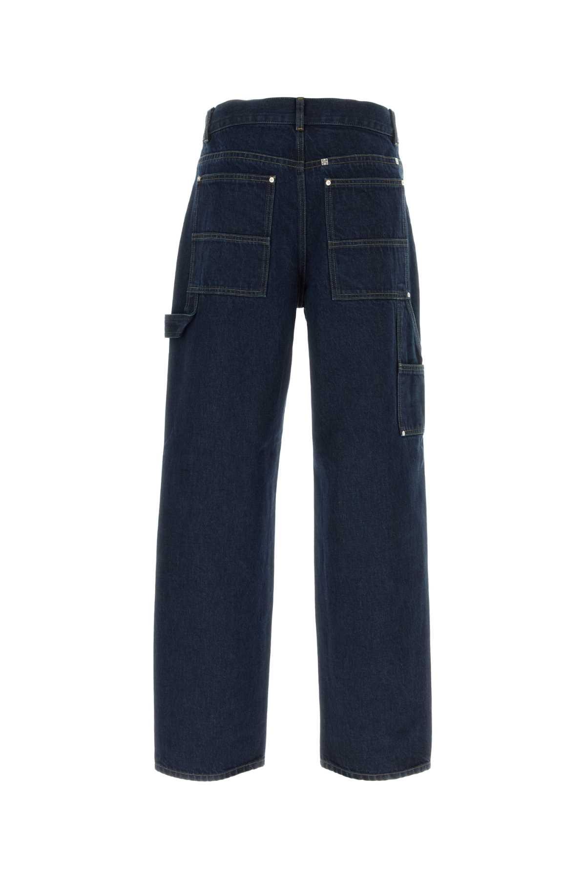 デニム・ジーパン Givenchy Denim Cargo Jeans Givenchy Bootcut Cargo Jeans | Blue | FARFETCH