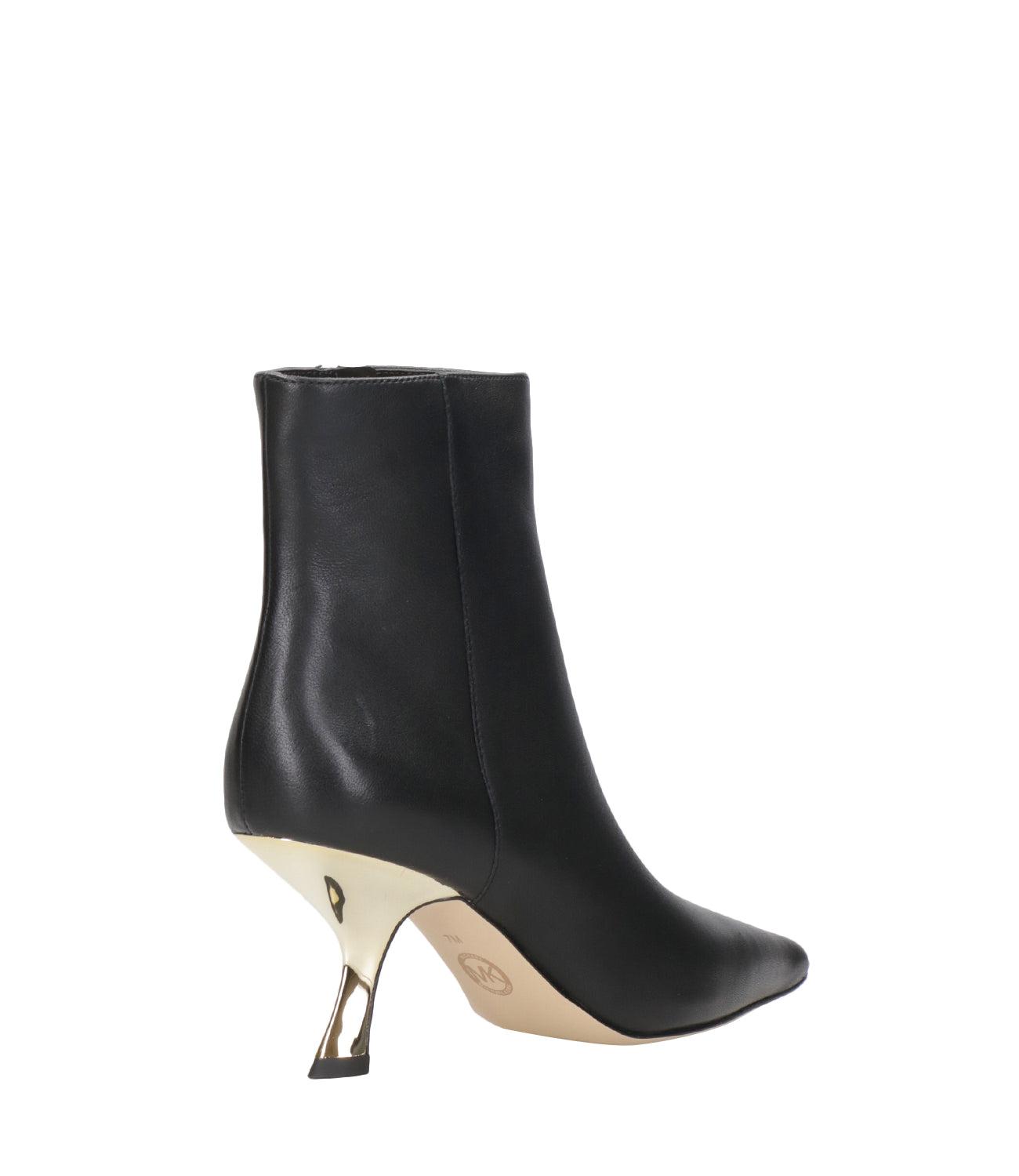 ショートブーツ・ブーティ Michael By Michael Kors Black Leather Blake Ankle Boots Blake Leather Combat Boot | Michael Kors [US]