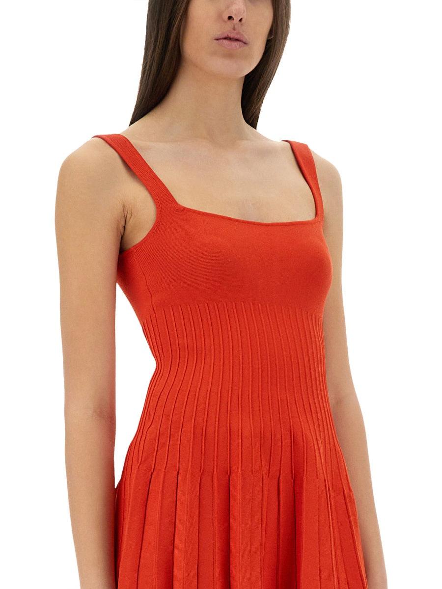 staud ellison mini dress STAUD ELLISON RED ROSE MINI DRESS