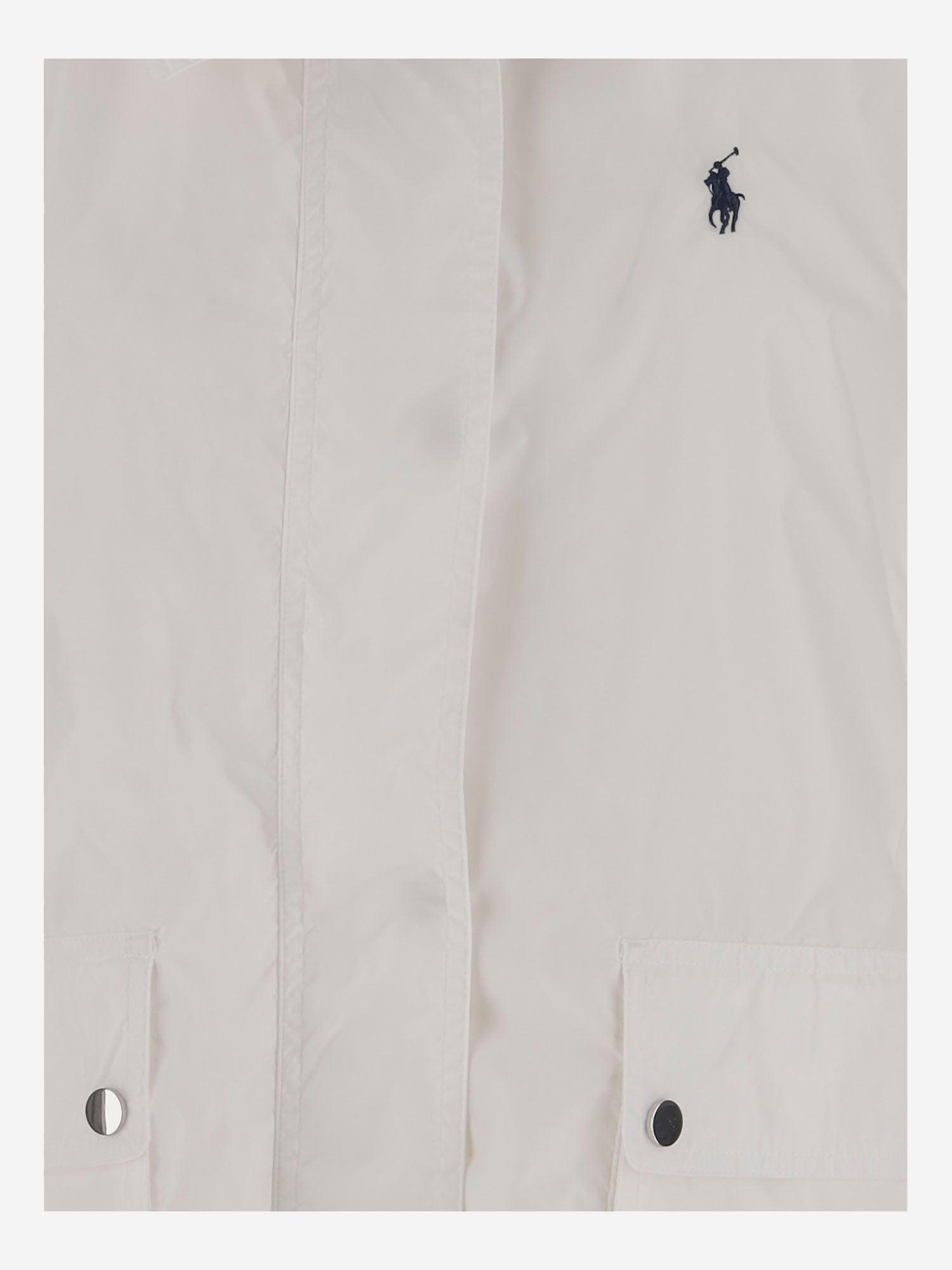 Polo Ralph Lauren Waterproof Jacket in White Lyst UK