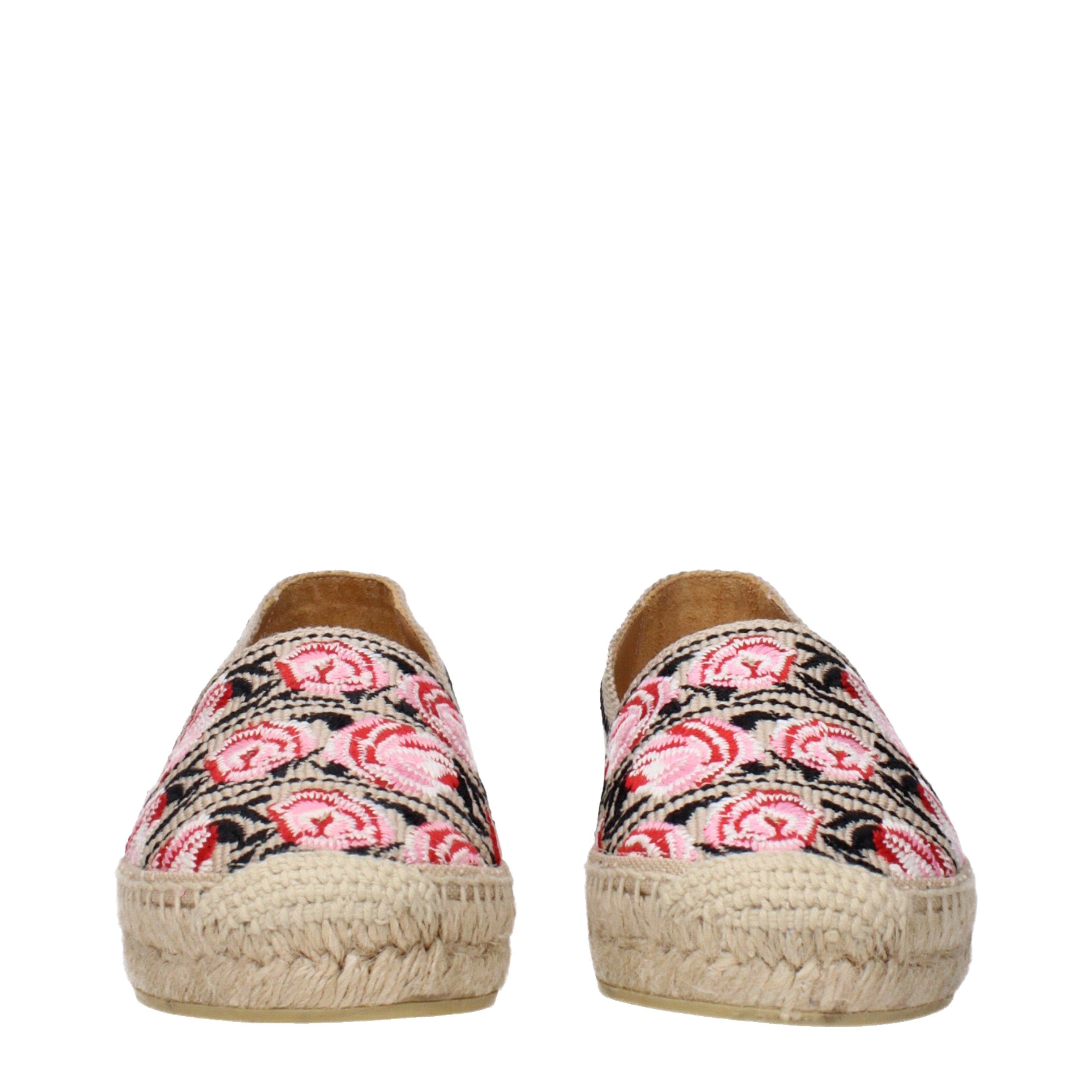 フラットシューズ PRADA Woven fabric espadrilles White/Black Prada Espadrilles for Women | Nordstrom