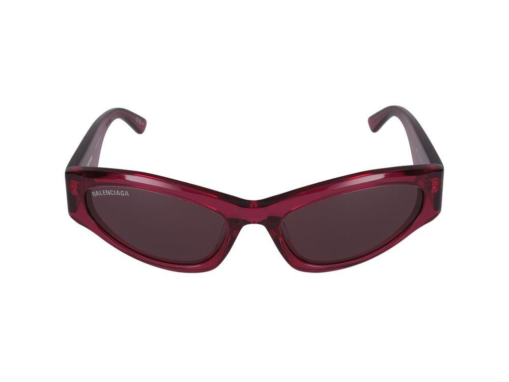サングラス BALENCIAGA Woman Sunglasses Burgundy BB0387S 003 Balenciaga BB0387S 003 - Burgundy Sunglasses for Woman