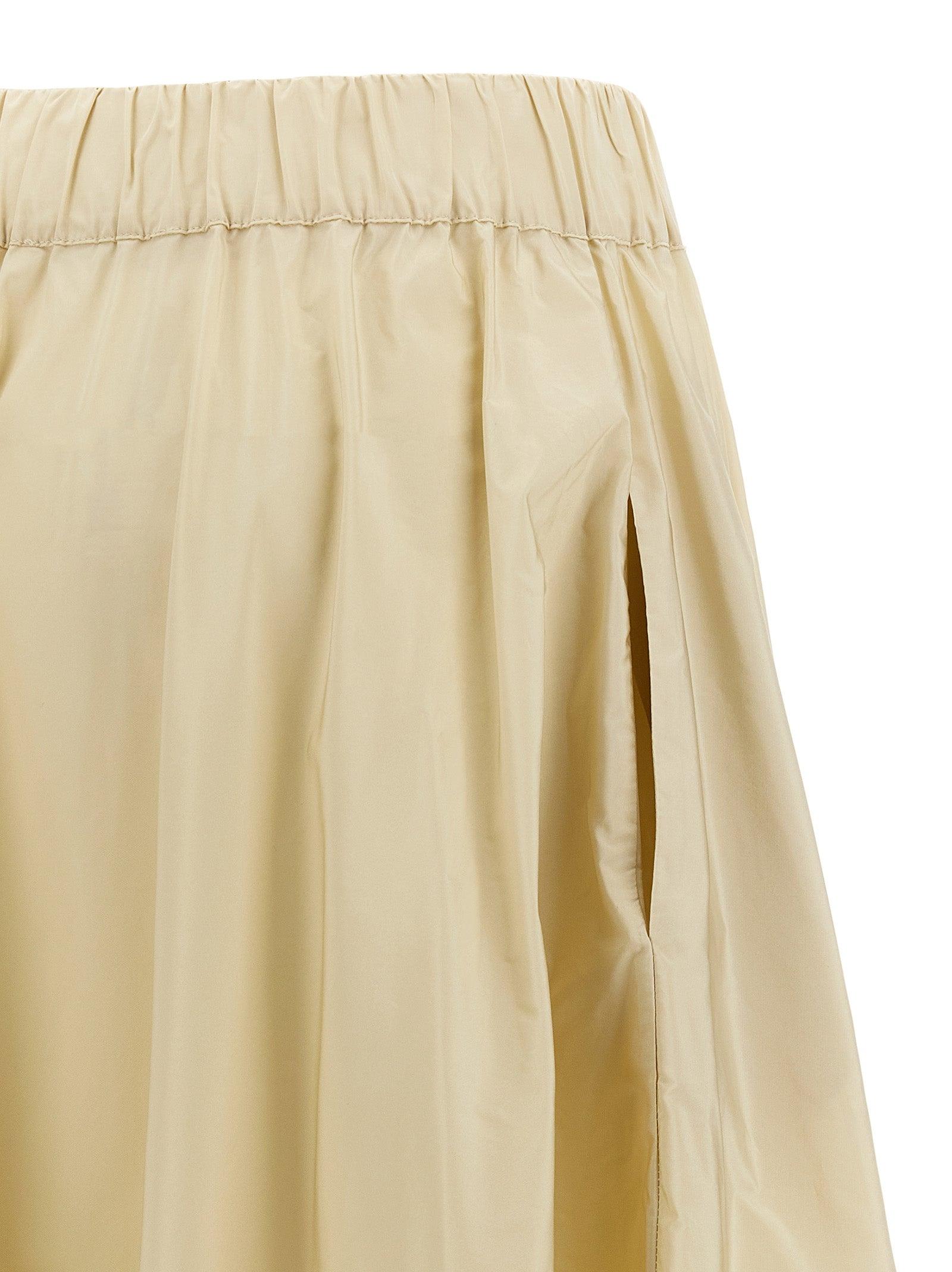 P.A.R.O.S.H. 'Pimpy' Skirt in Natural | Lyst