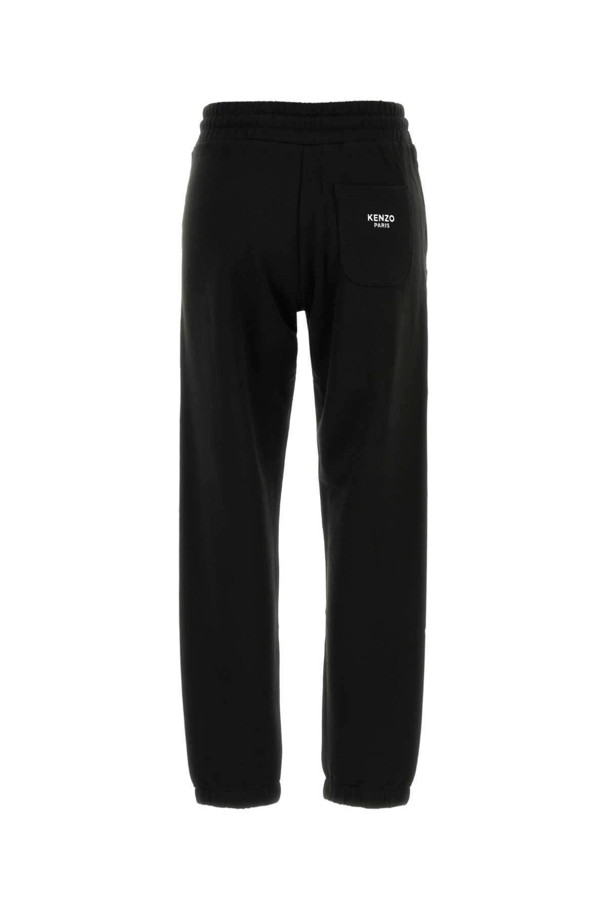 【関税&送料込】Kenzo Black Cotton Joggers Joggers Kenzo - MUSKO STORE
