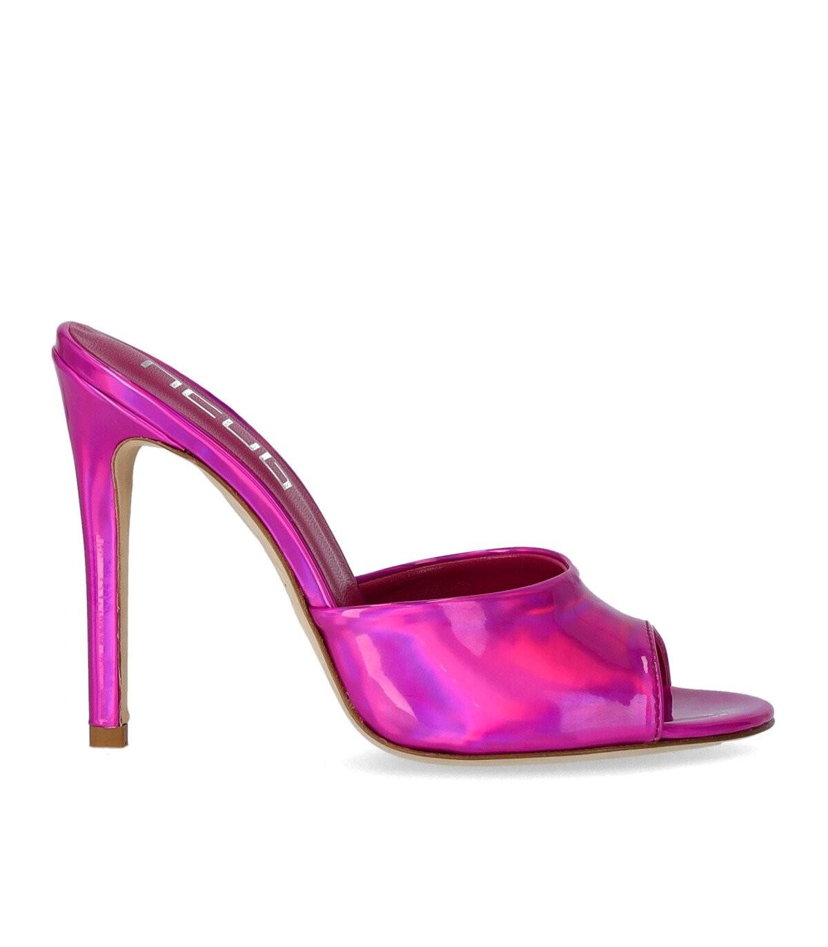 NCUB Prewi Fuchsia Heeled Mule in Pink Lyst Canada