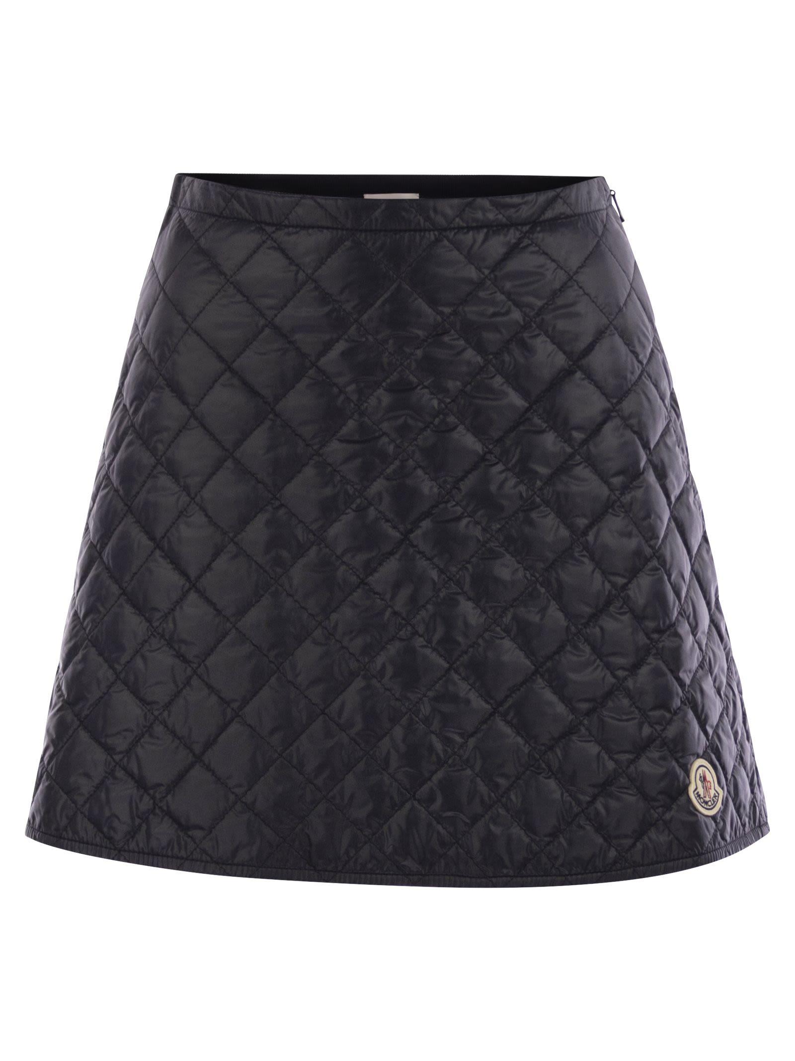 スカート MONCLER Women Mid Skirts 54AUD 2D000 07 774 BLUE Moncler Pleated A-Line Midi Skirt | Neiman Marcus
