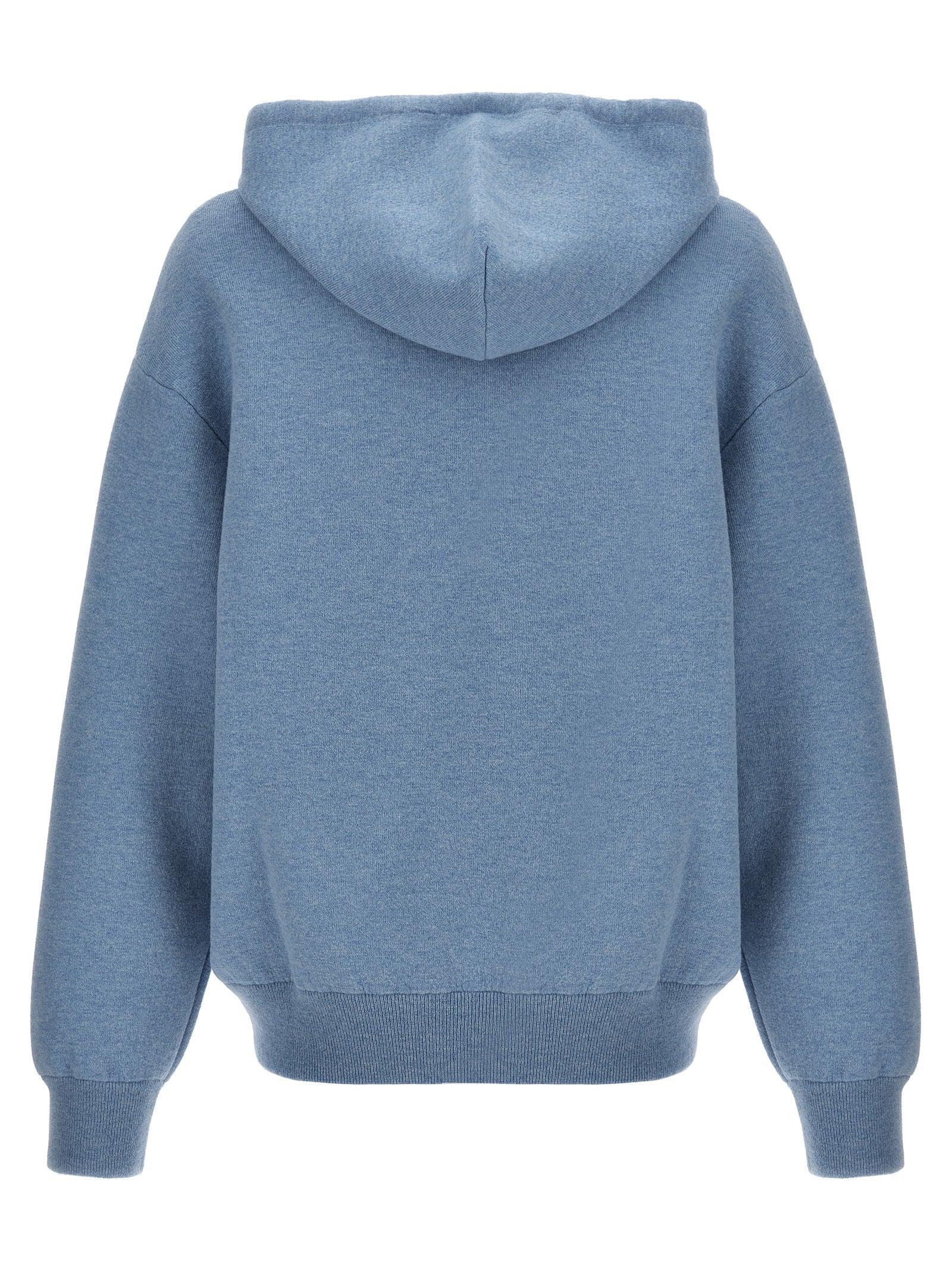 Loewe Logo Hooded Sweater Sweater, Cardigans in Blue for Men