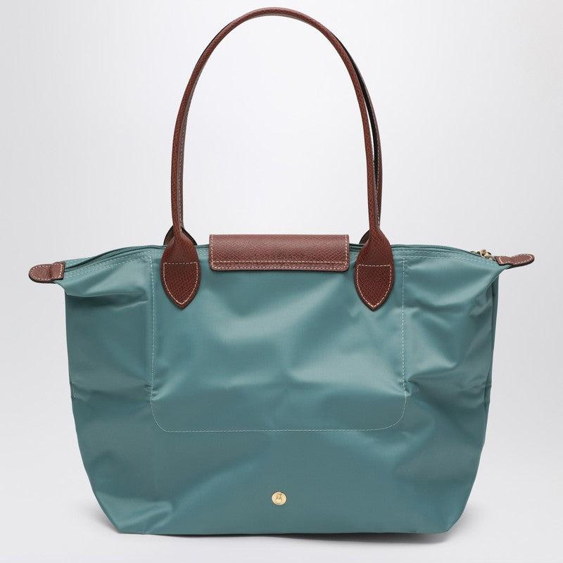 Longchamp Eucalyptus Le Pliage Original M Bag in Blue for