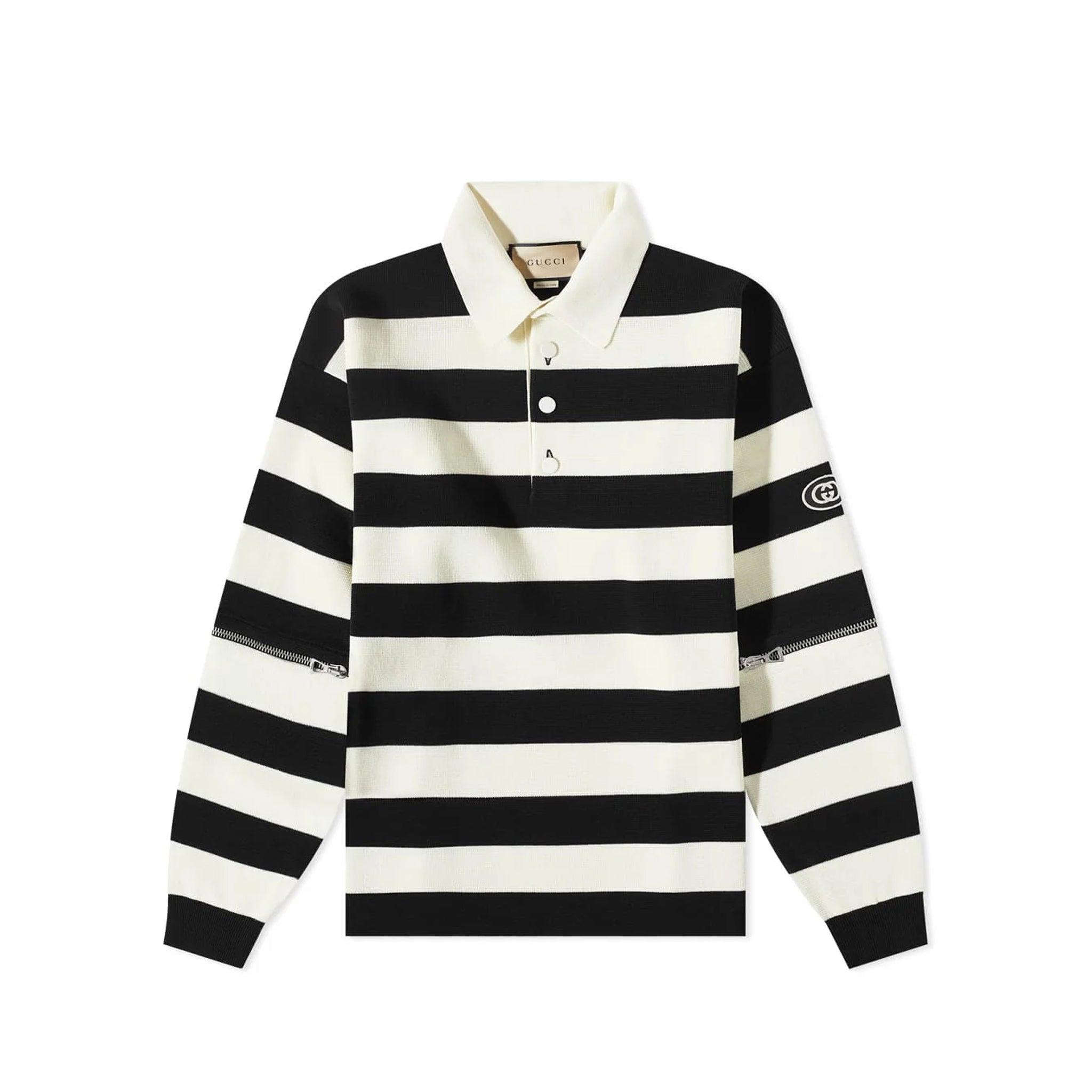 Gucci striped long sleeve on sale