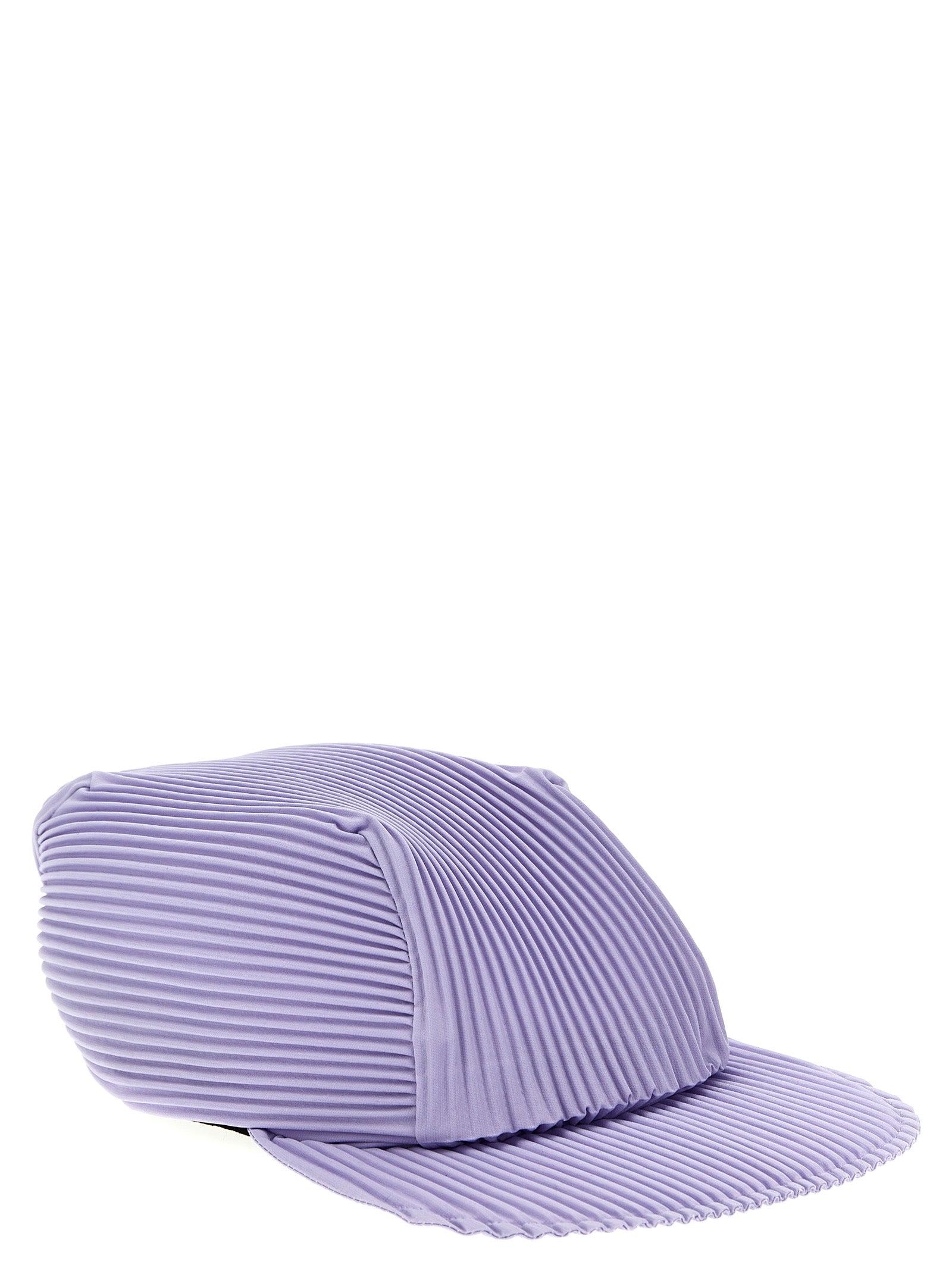 PLEATS PLEASE ISSEY MIYAKE プリーツキャップ パープル Homme Plissé Issey Miyake Hats for Men | Online Sale up to