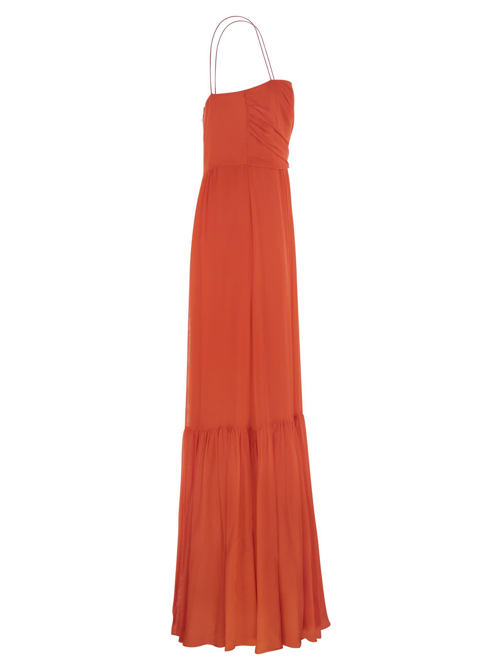 ワンピース MAX MARA STUDIO 'Pioppo' dress Red Max Mara Pioppo Maxi Dress in Red | Lyst