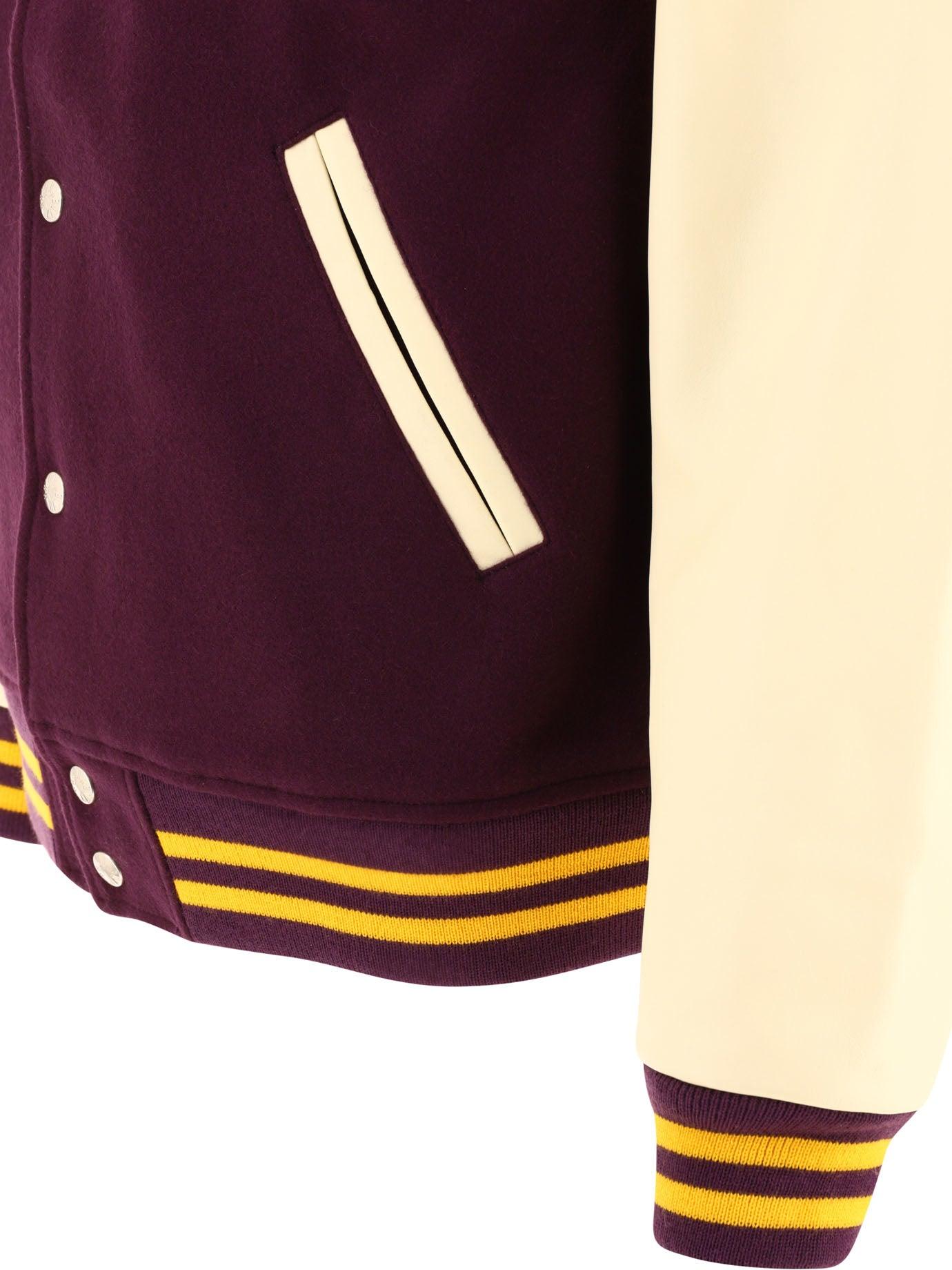 Human Made Varsity Bomber Jacket in Purple for Men | Lyst Australia
