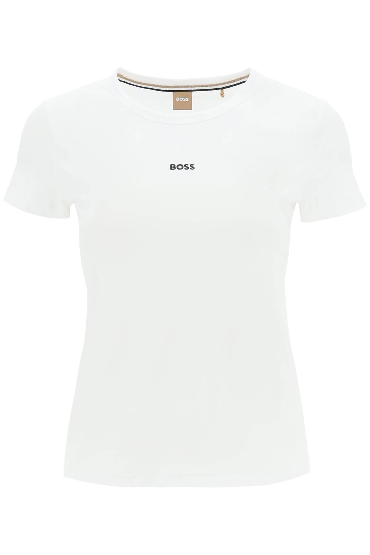 BOSS 'Eventa' T -Shirt in Weiß | Lyst DE