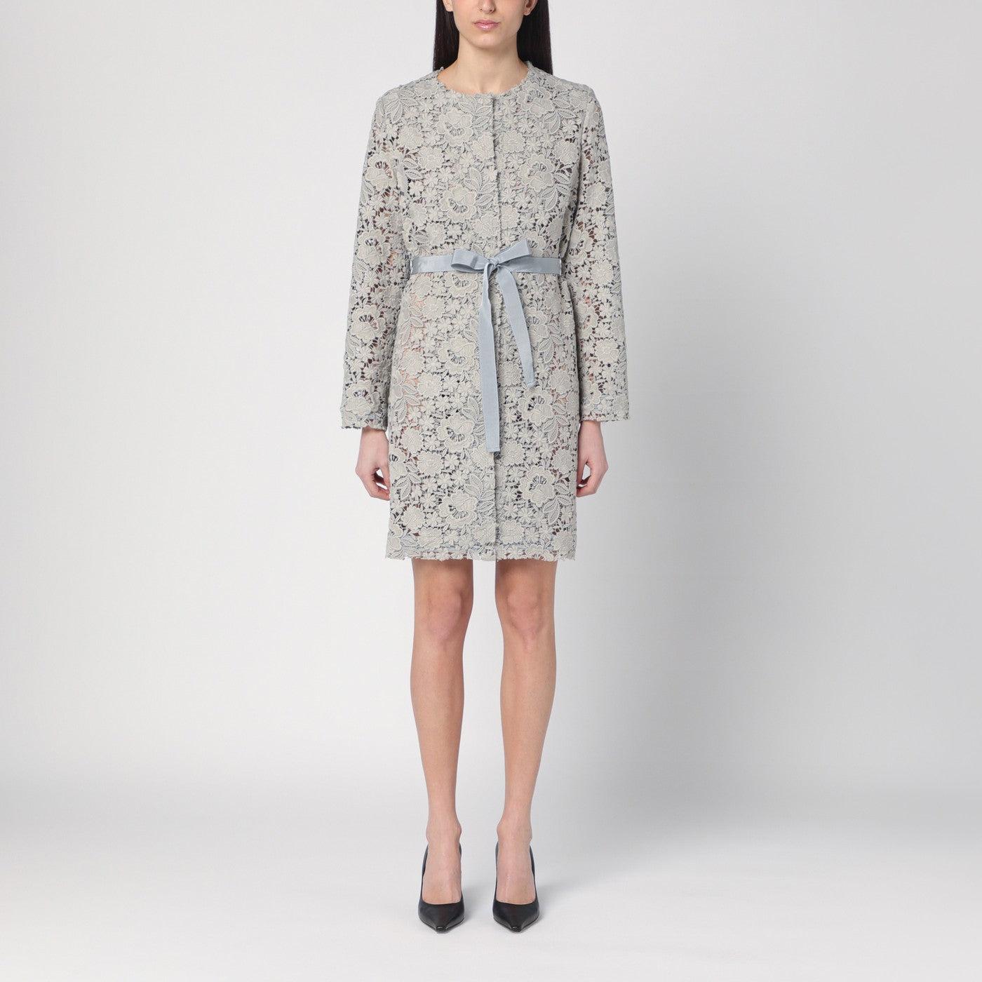 ジャケット P.A.R.O.S.H. Light grey lace long jacket P.A.R.O.S.H. Light grey lace long jacket | TheDoubleF