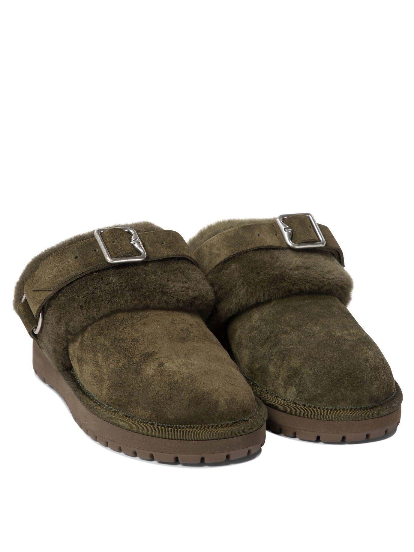 サンダル・ミュール Burberry \"Chubby Low\" slippers Burberry Burberry Chubby Slip-On Low Slippers - Sandals
