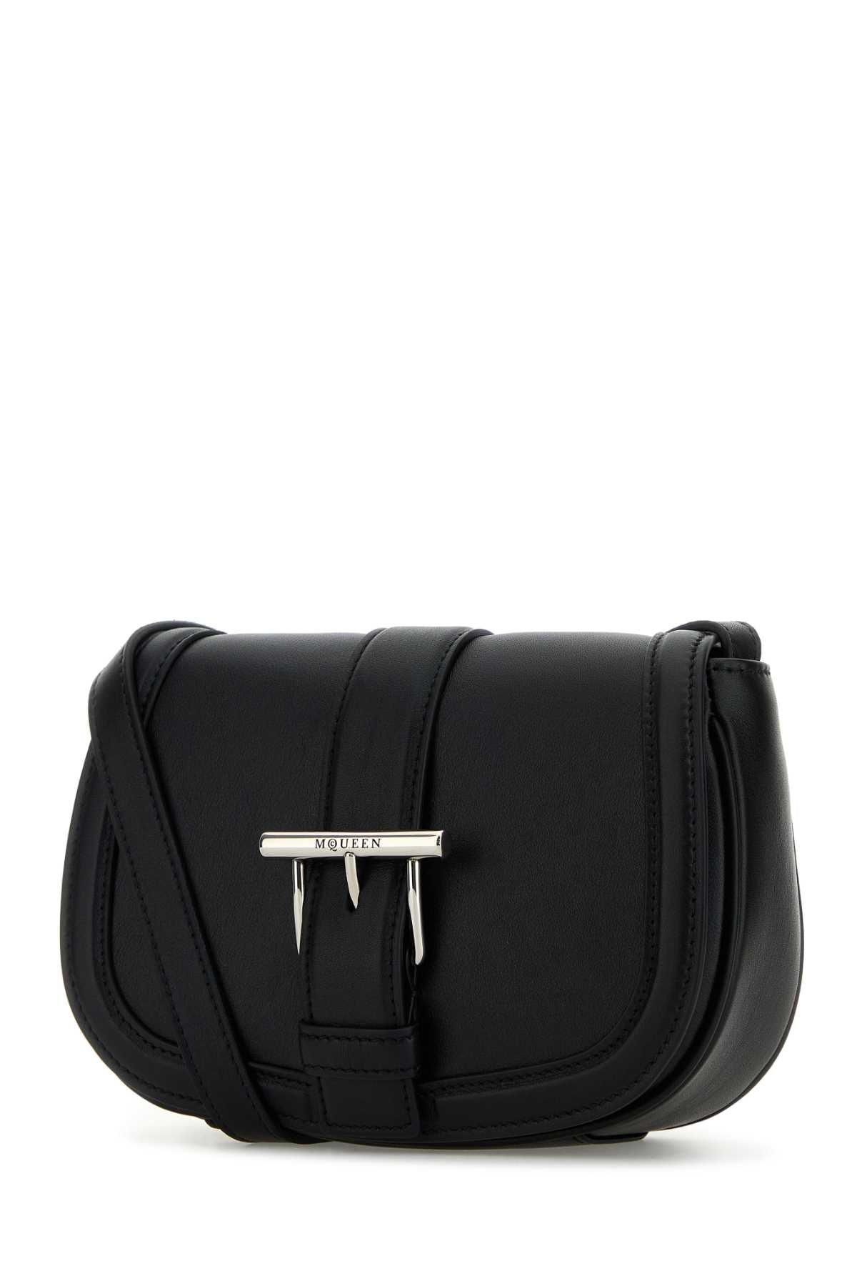 ショルダーバッグ・ポシェット Alexander Mcqueen Leather Mini Satchel Crossbody Bag MCQUEEN Jewelled Satchel mini embellished croc-effect