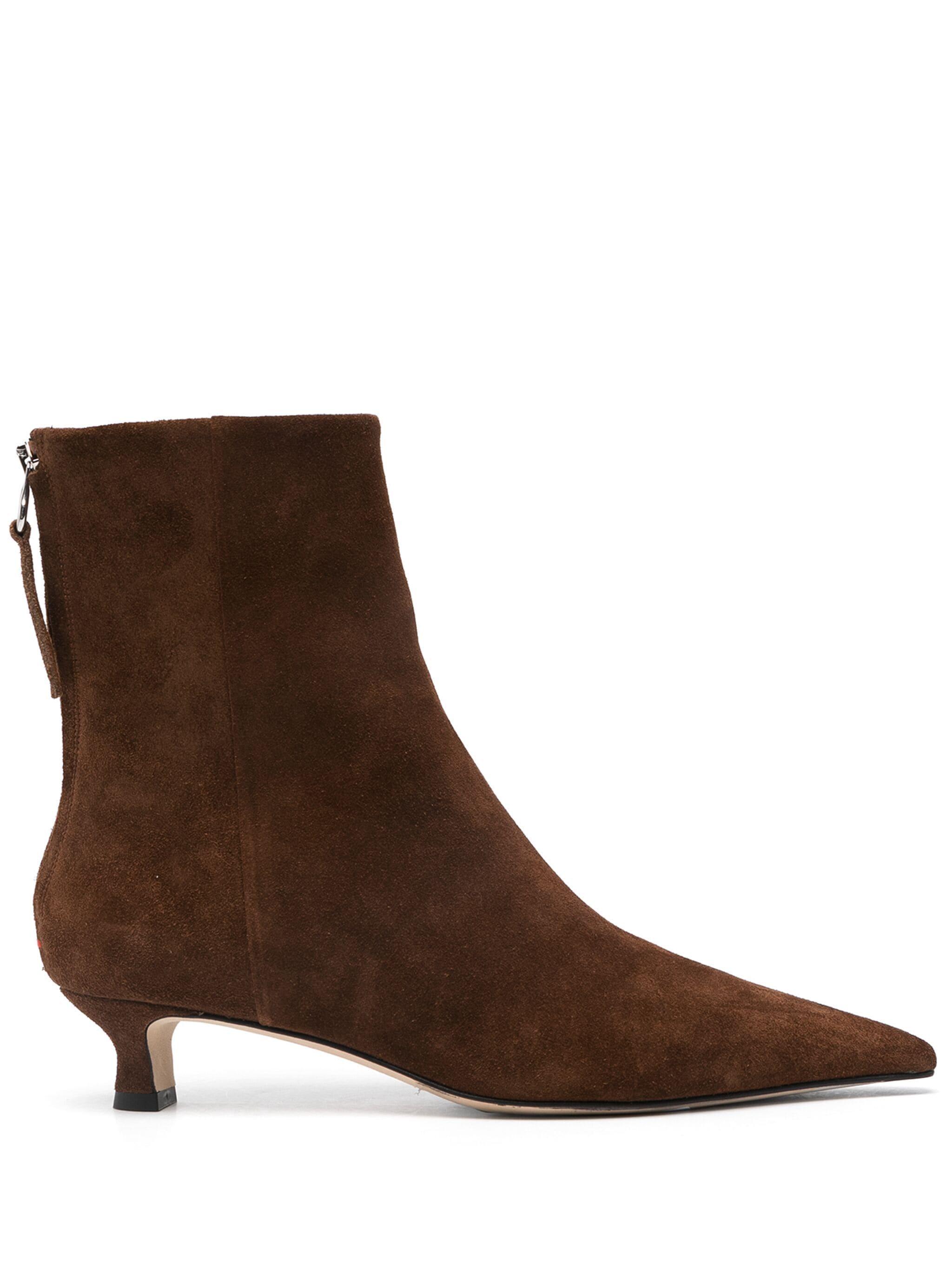 Aeyde 35Mm Zoe Boots in Brown Lyst UK