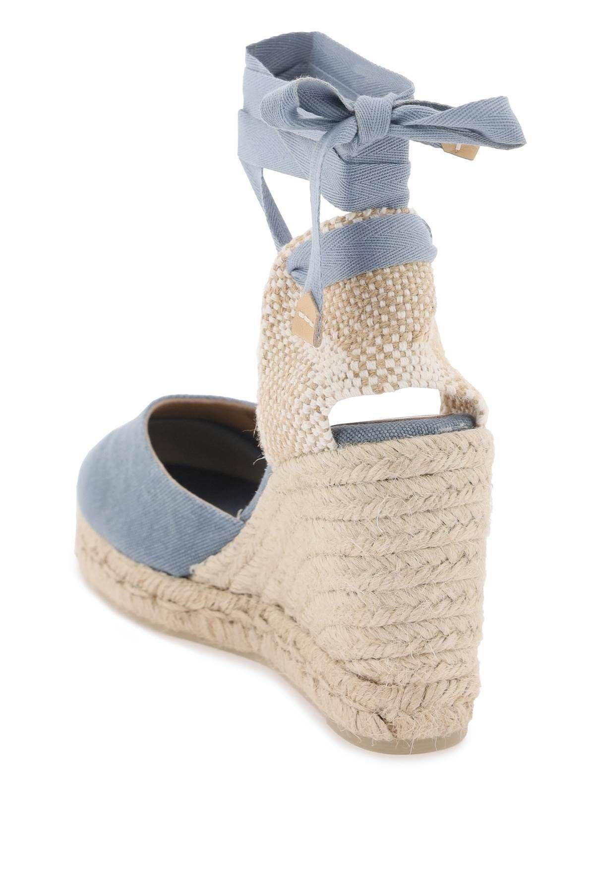 Castañer Castaner Carina Wedge Espadrilles in Blue | Lyst UK