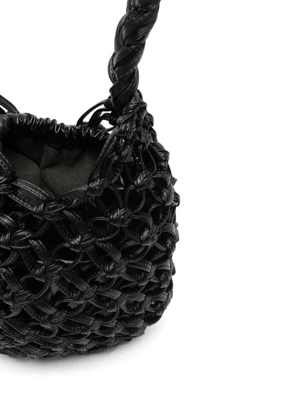 Comme des Garçons Crochet Handbag in Black | Lyst