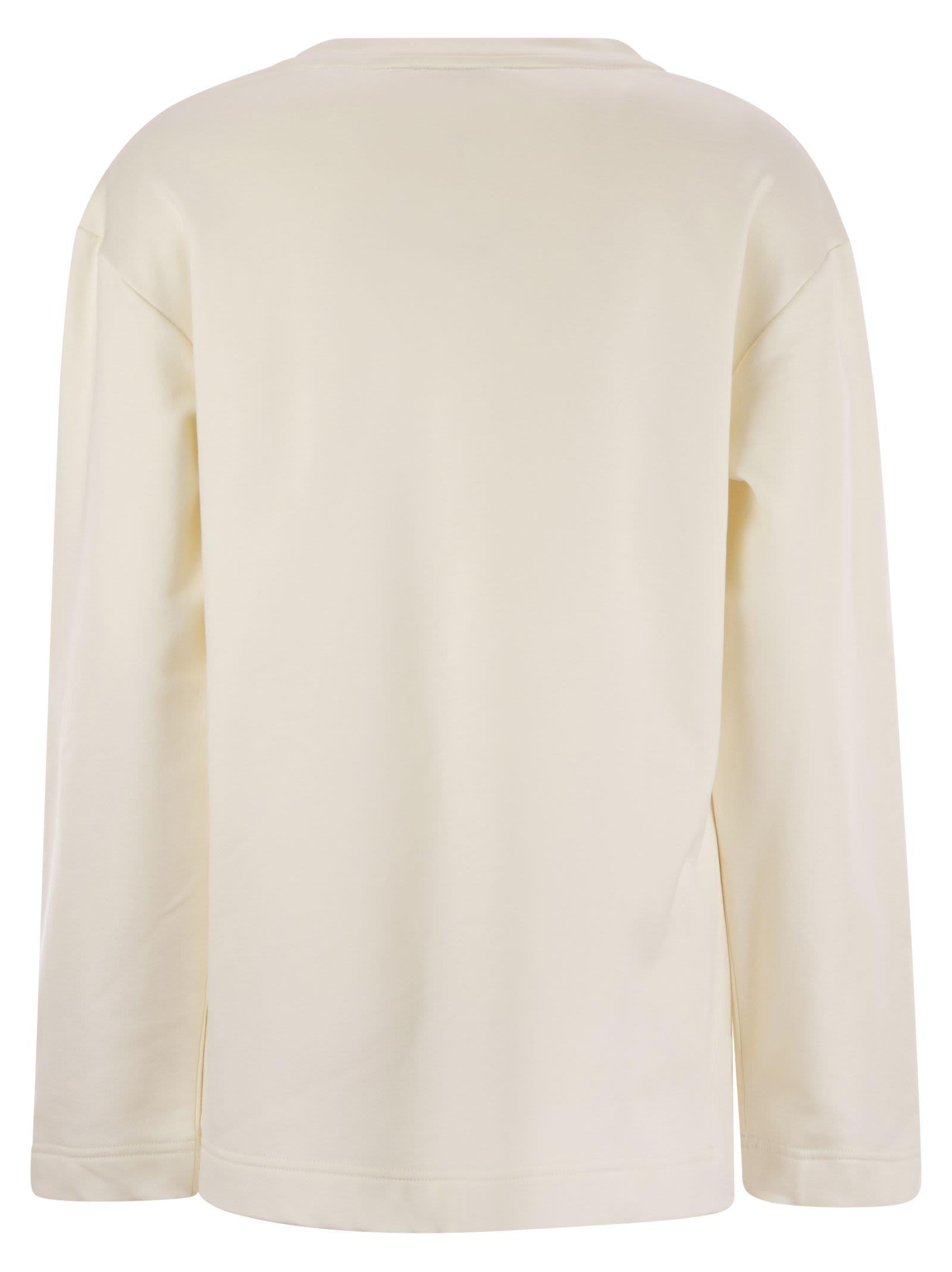 Tシャツ・カットソー Max Mara BERMA - Silk and cotton sweatshirt Max Mara Clothing for Men | Online Sale up to 56% off | Lyst