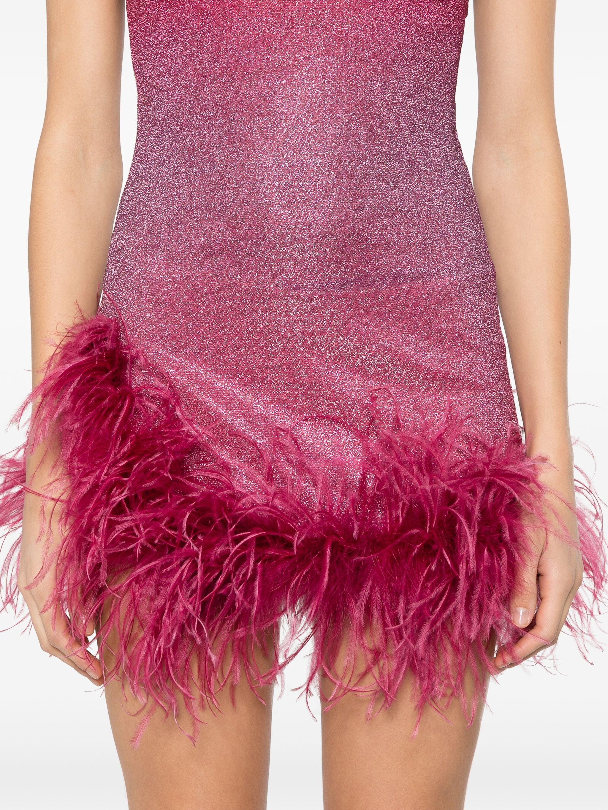osree lumire shade mini dress Lumire Shade Plumage Mini Dress